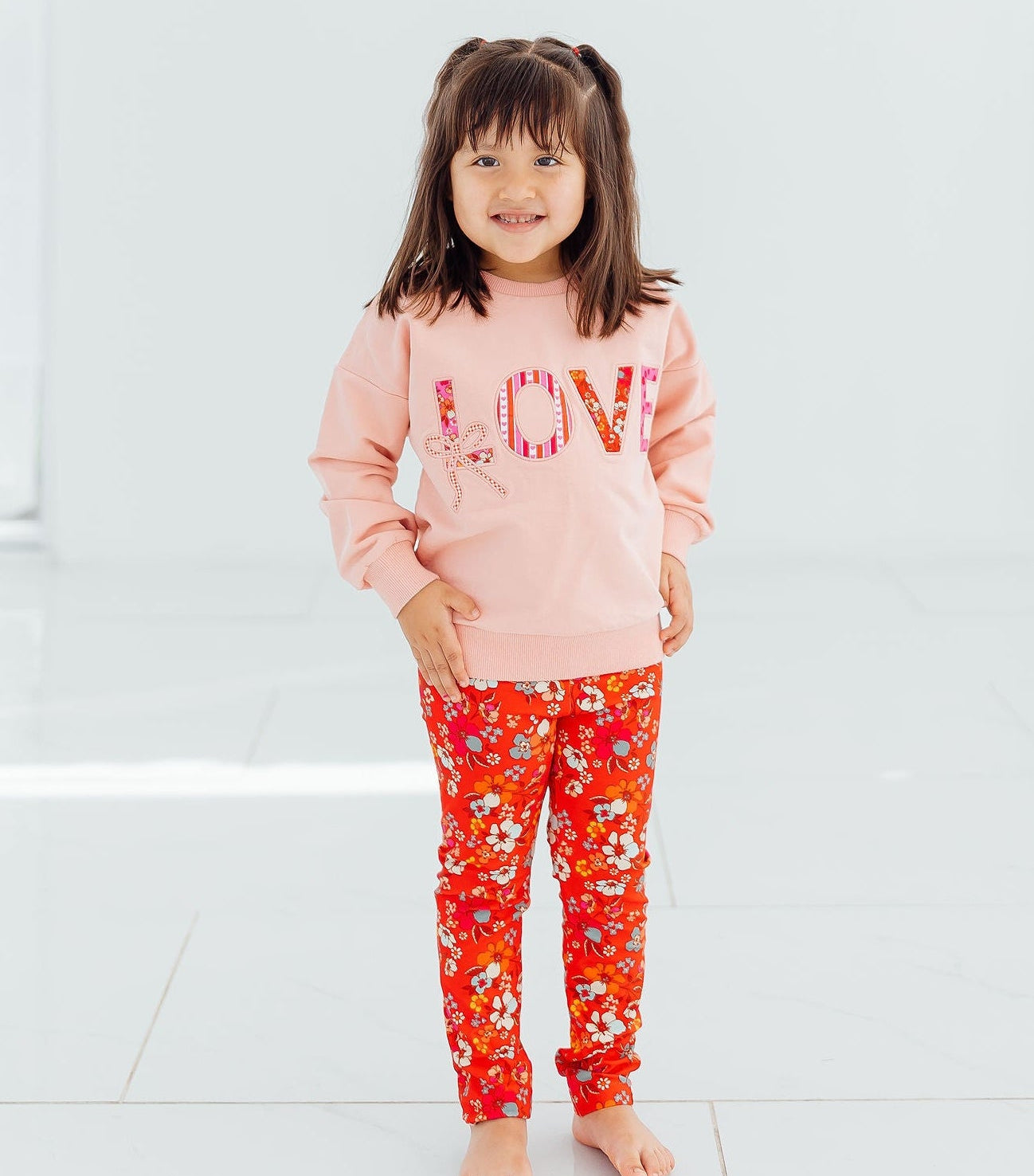 Sweater - Floral Crush Love Applique