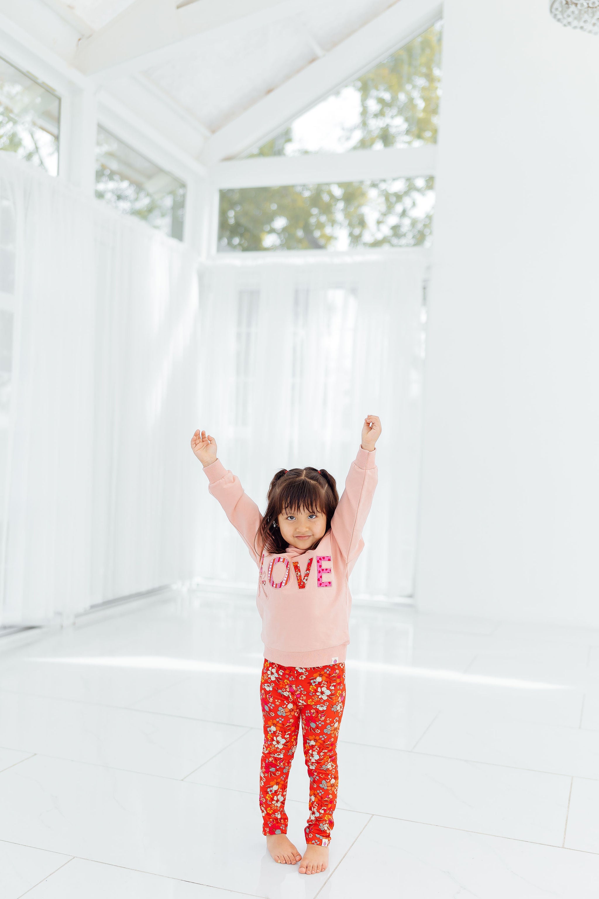 Sweater - Floral Crush Love Applique