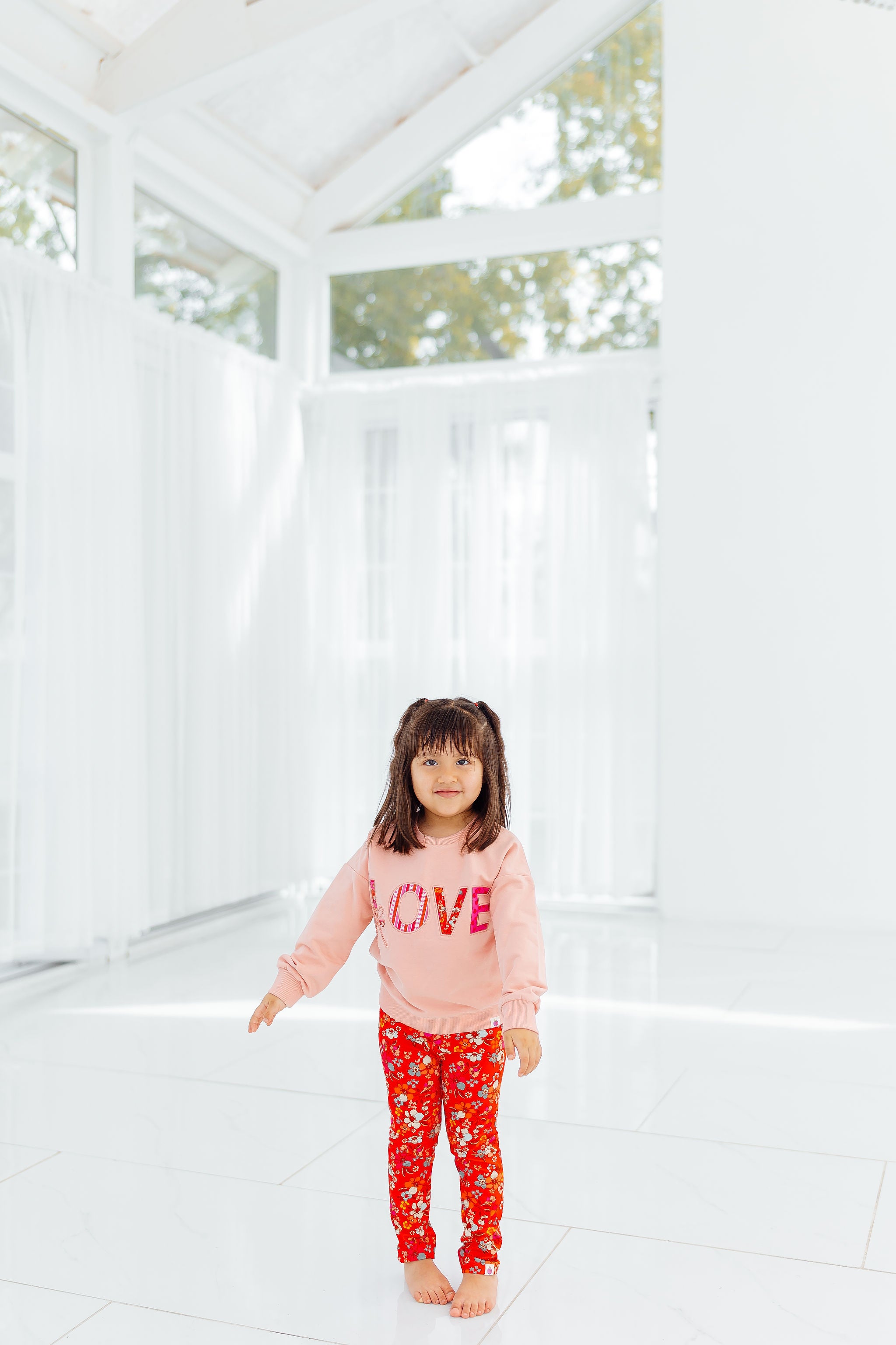 Sweater - Floral Crush Love Applique