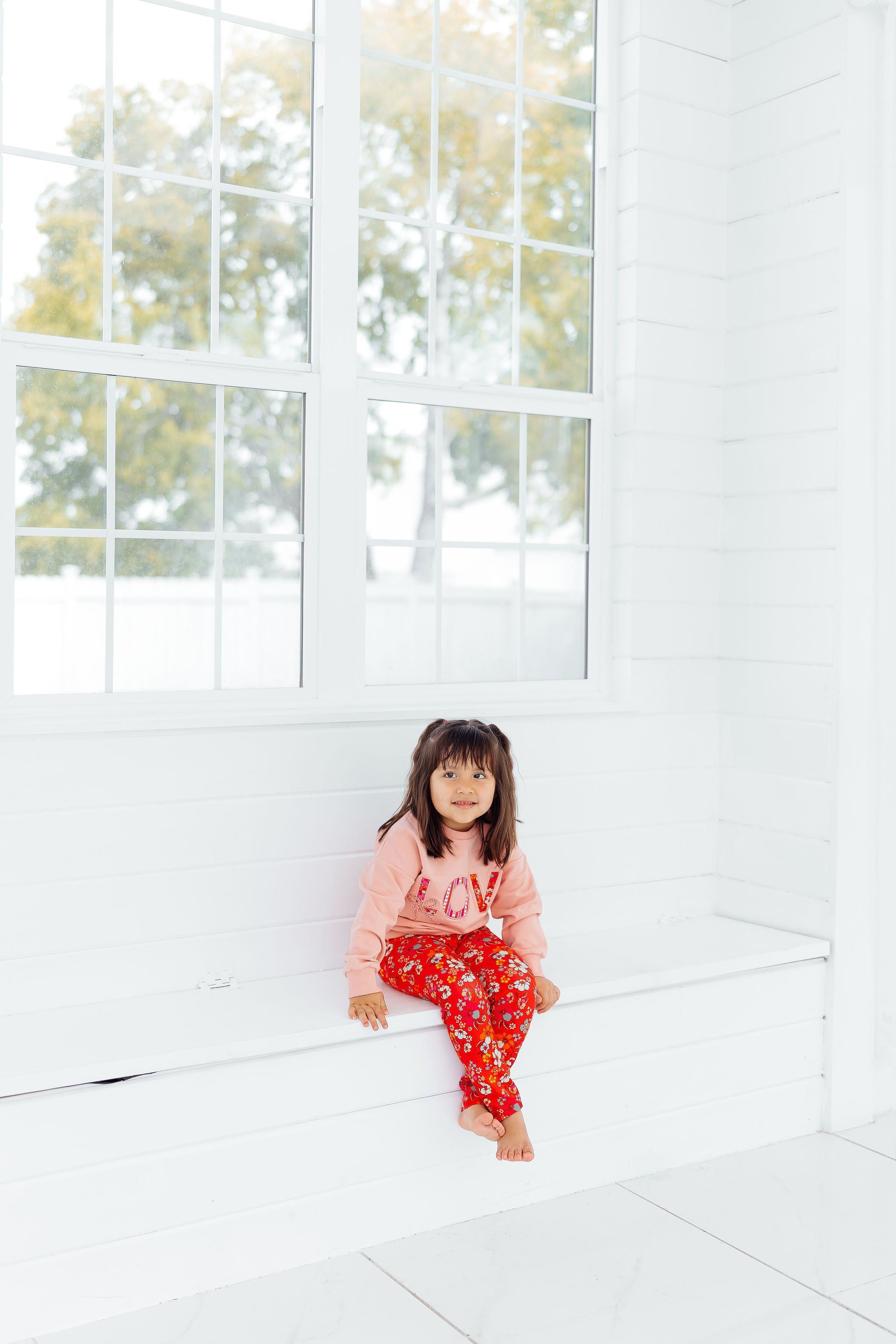 Sweater - Floral Crush Love Applique