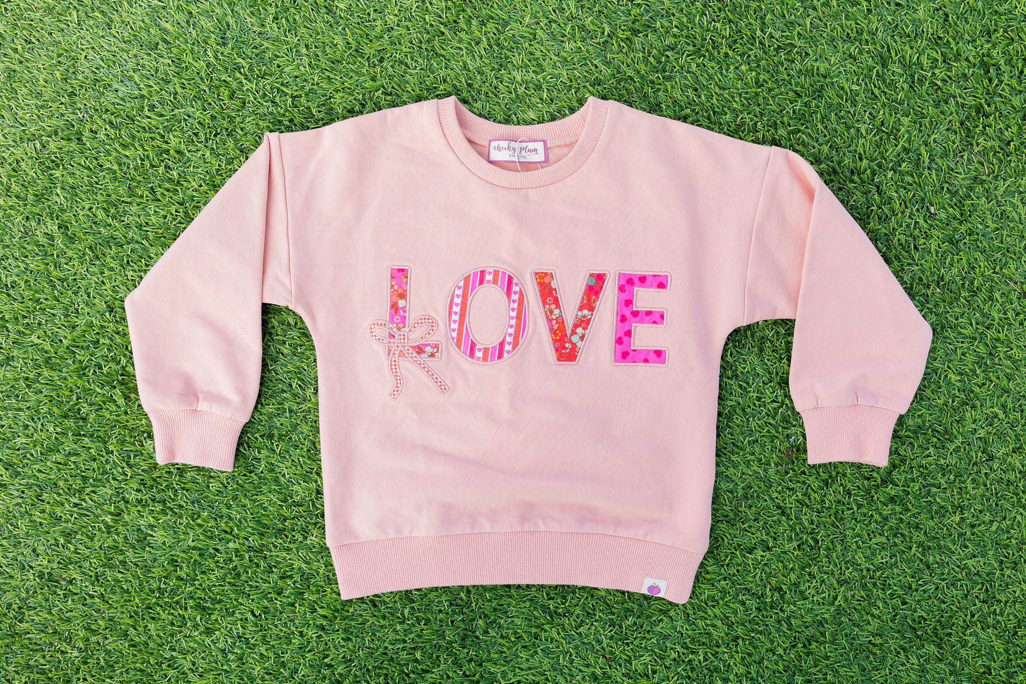 Sweater - Floral Crush Love Applique