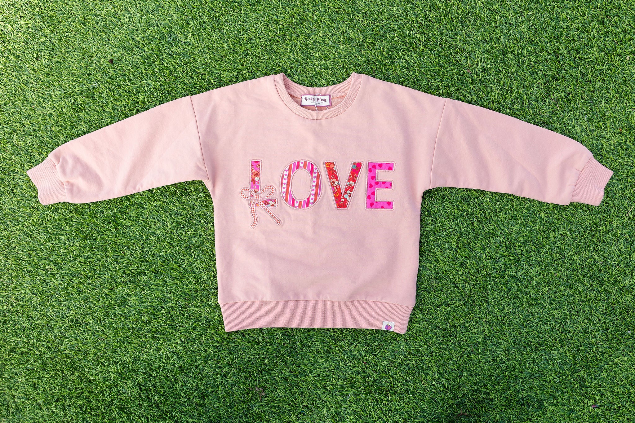 Sweater - Floral Crush Love Applique