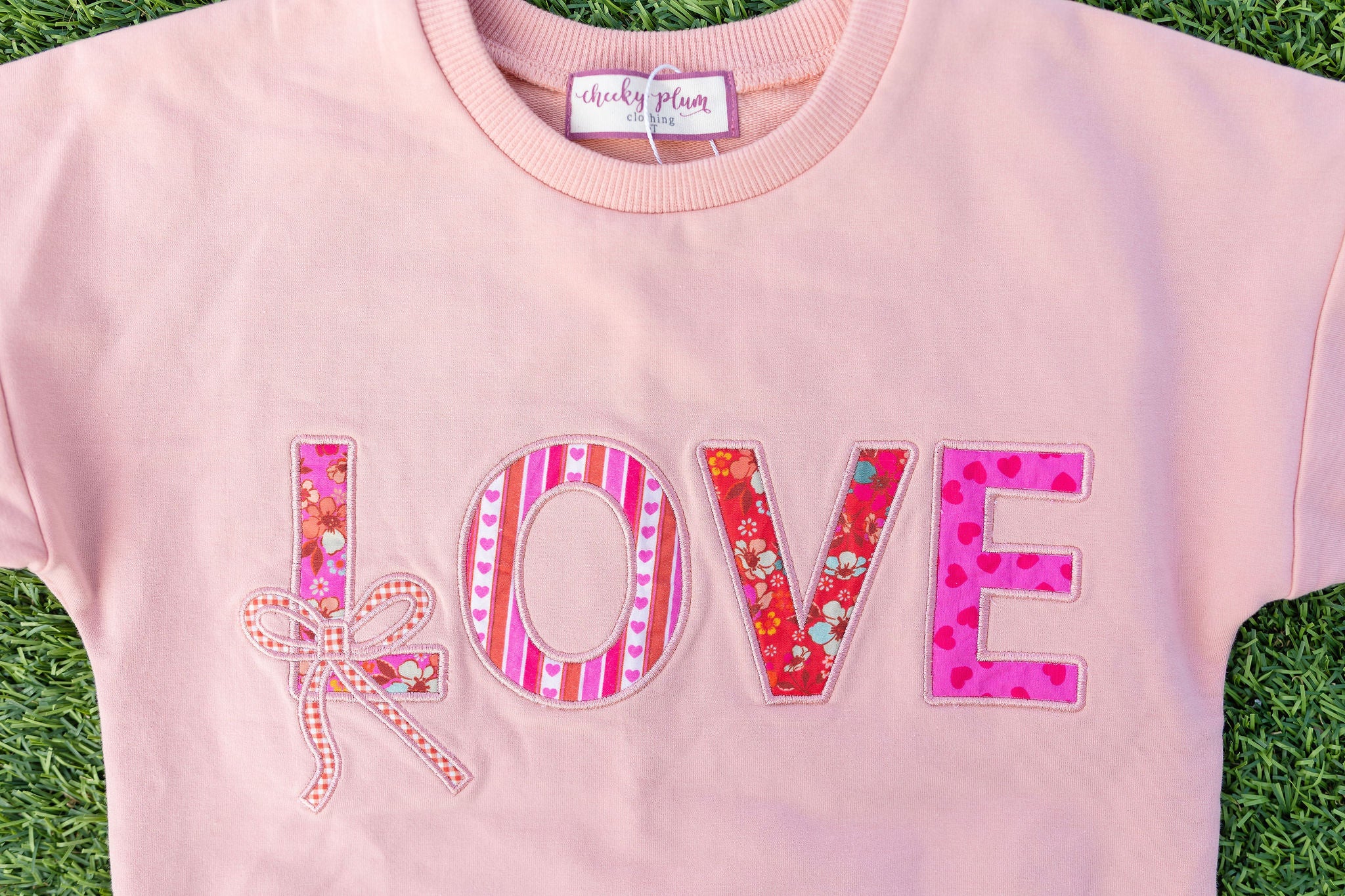 Sweater - Floral Crush Love Applique