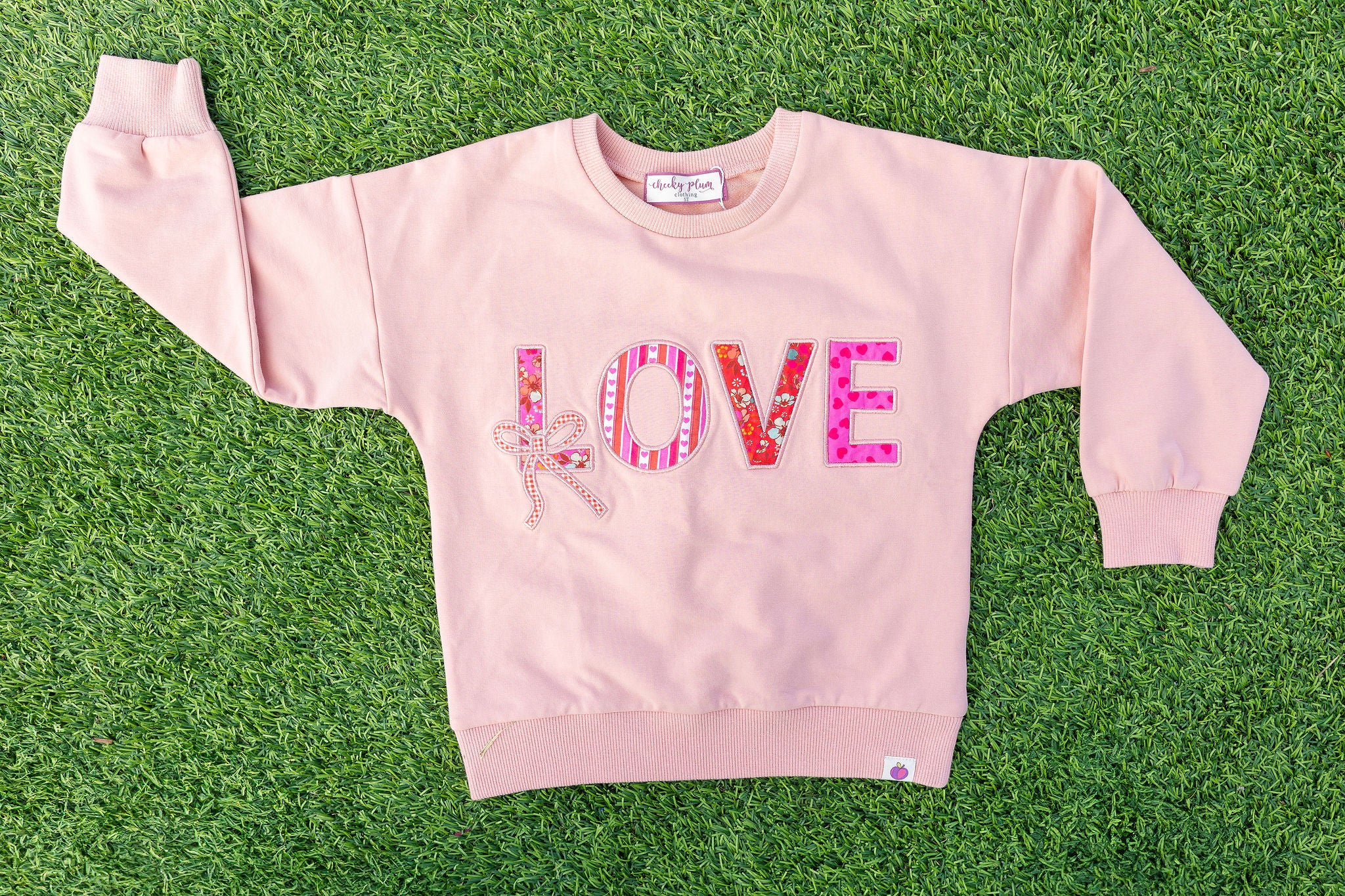 Sweater - Floral Crush Love Applique