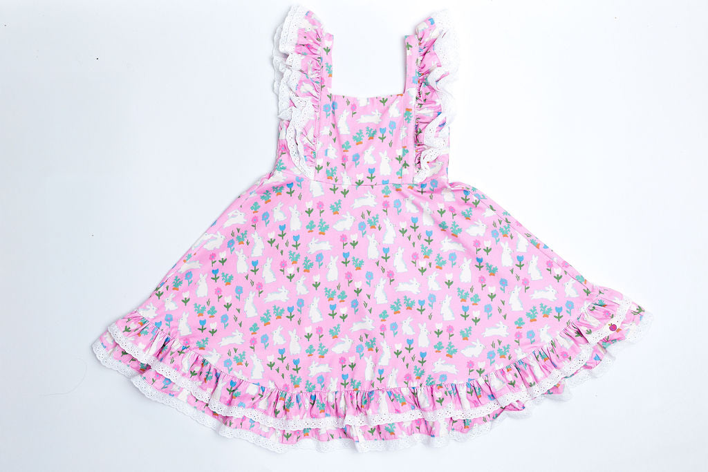 Drew Knit Dress - Bunny Patch (Pre-Order)