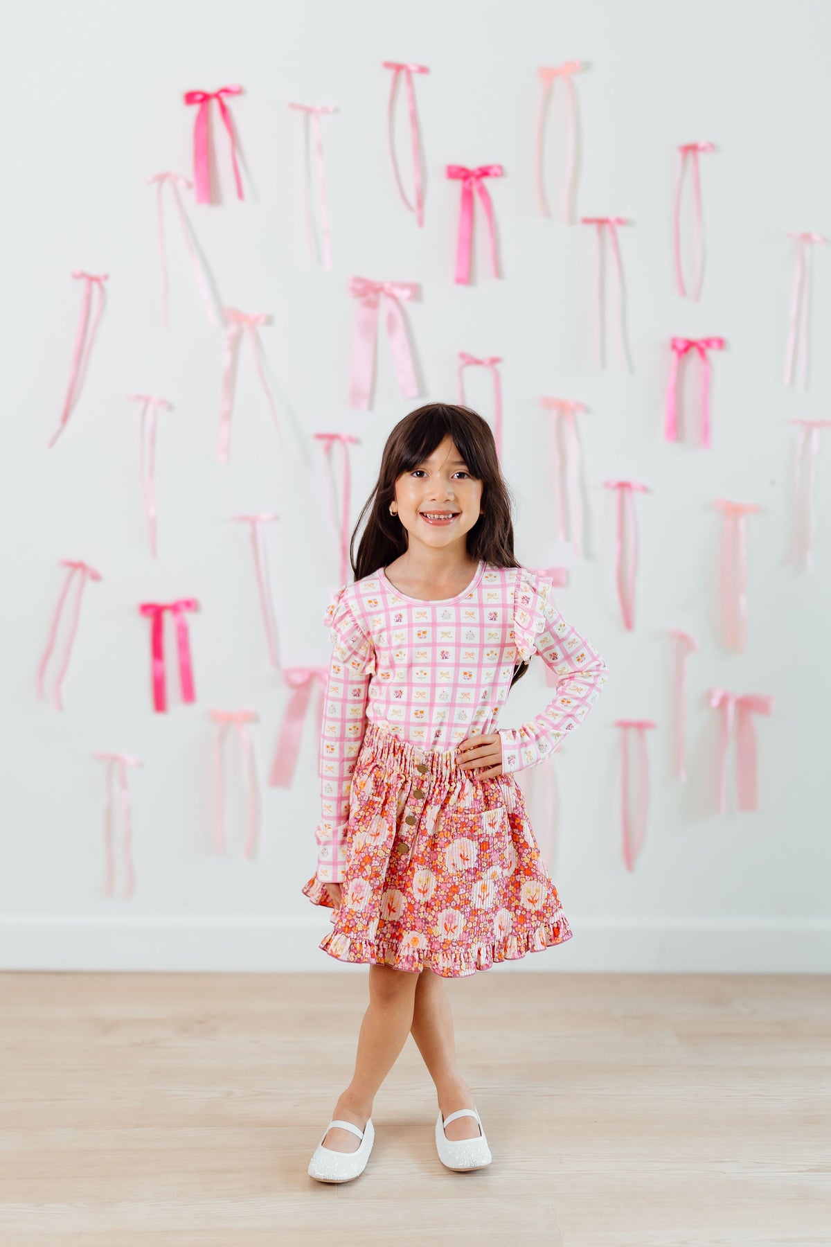 Ribbed Top - Sugarplum Garden