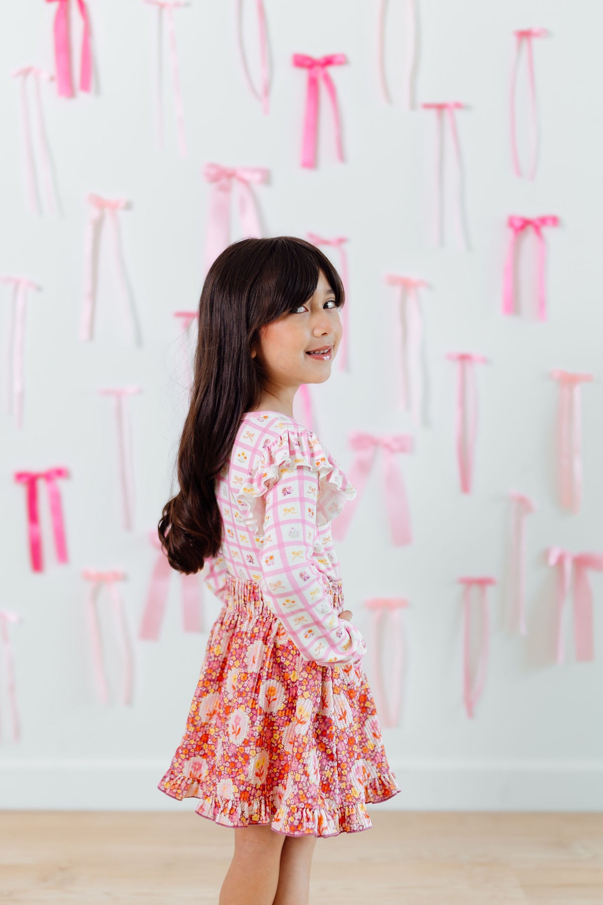 Ribbed Top - Sugarplum Garden