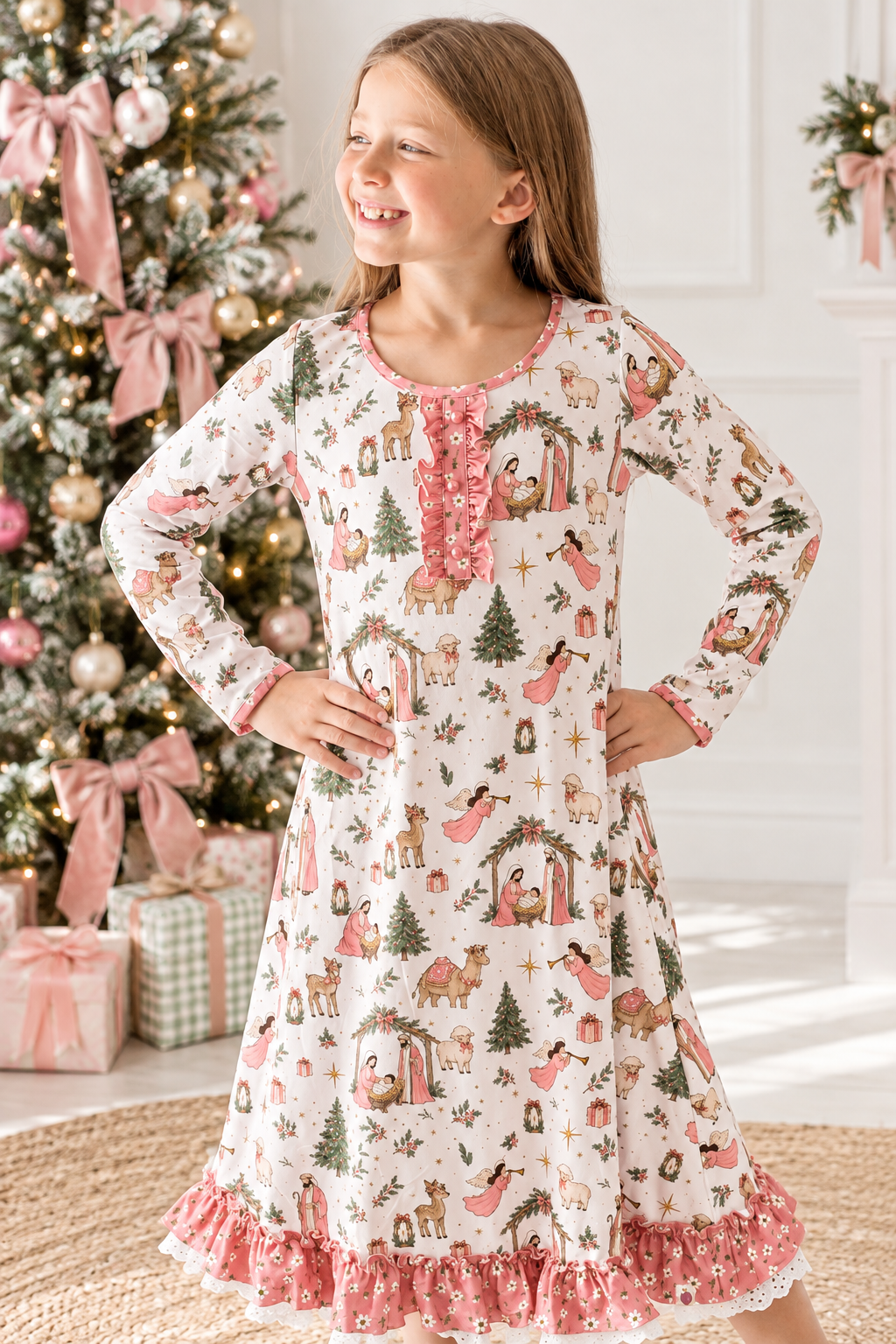 Loungewear Gown - O Holy Night (Pre-Order ships early November)