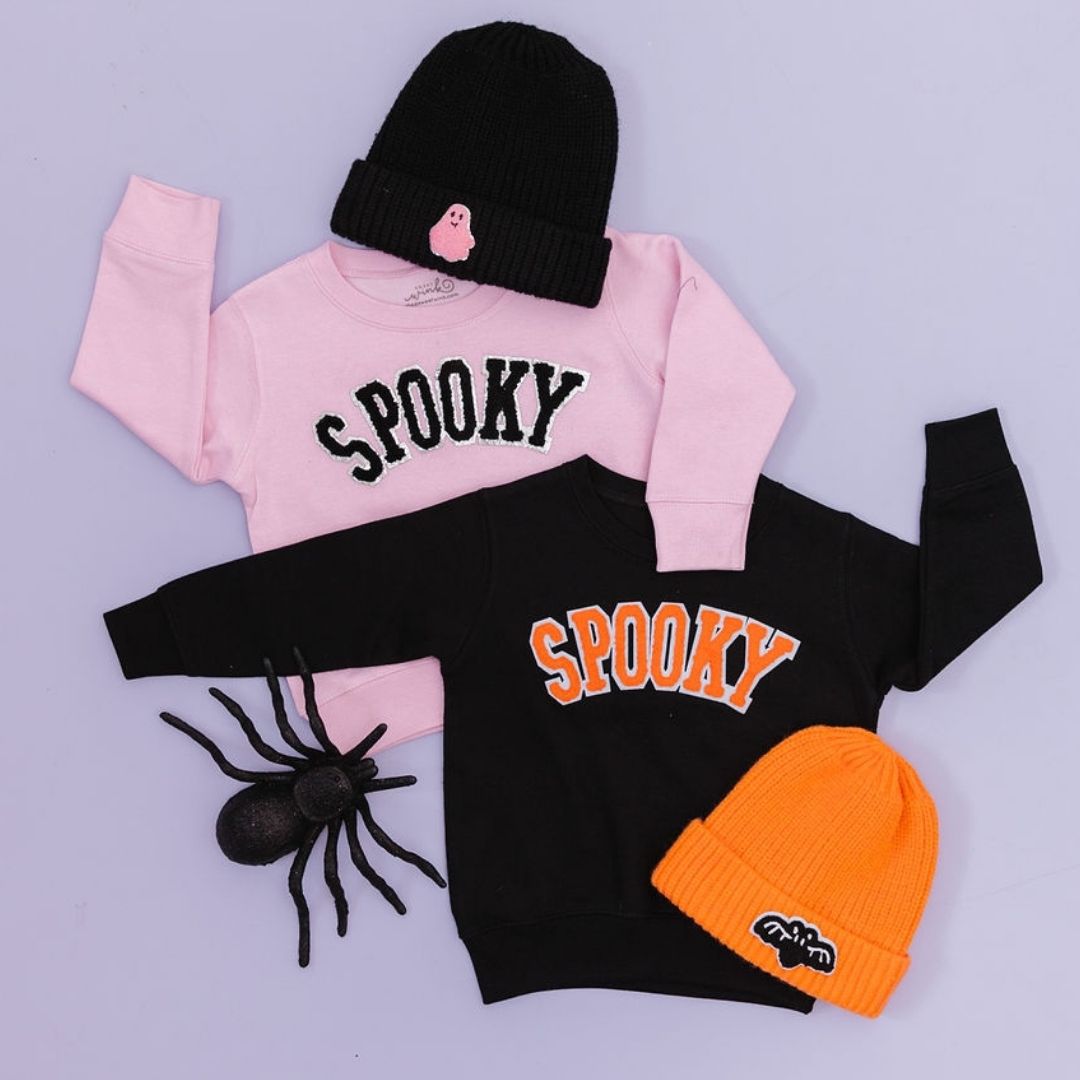 Sweet Wink Sweater - Spooky Patch Pink