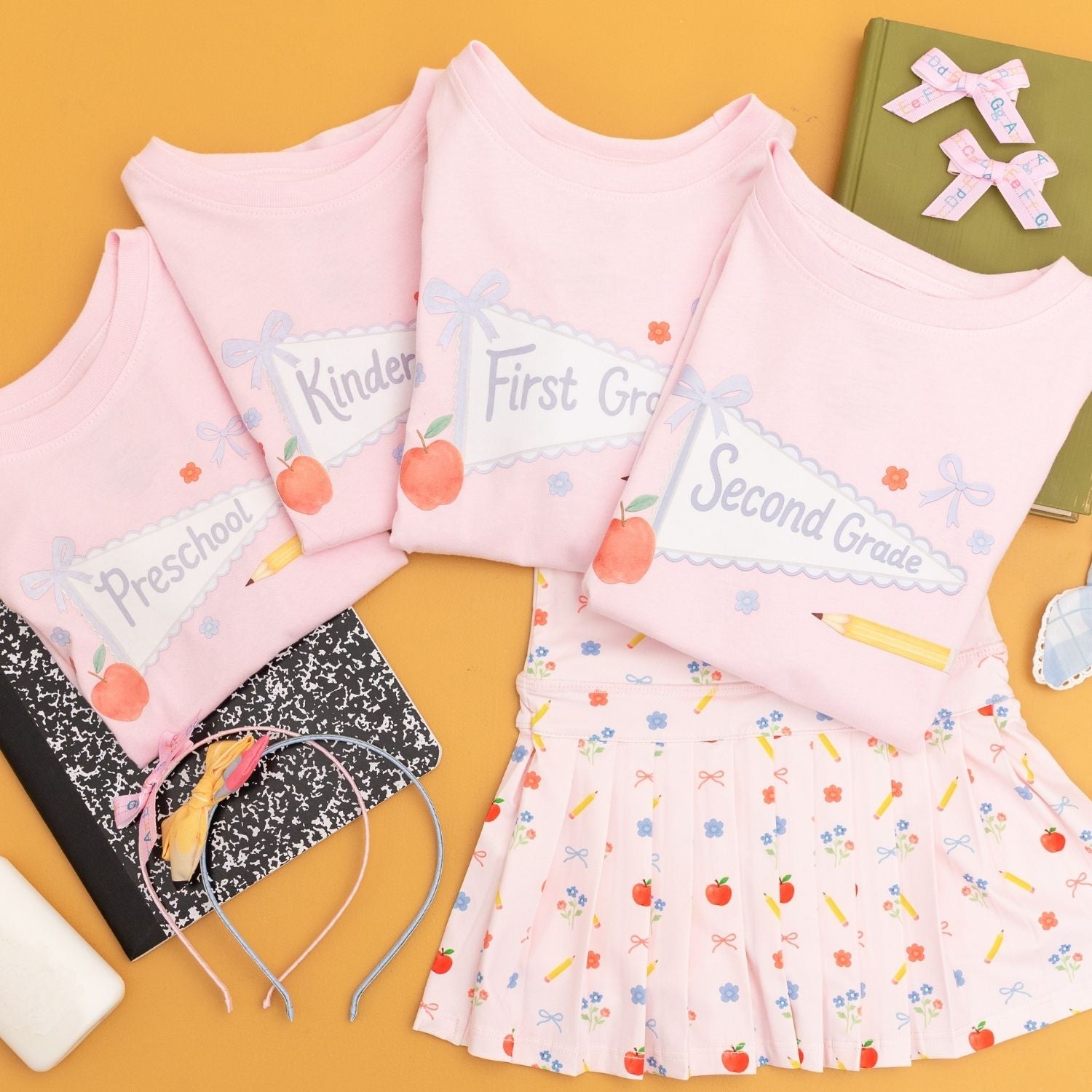 Sweet Wink Bow - Alphabet Bows Clip Set