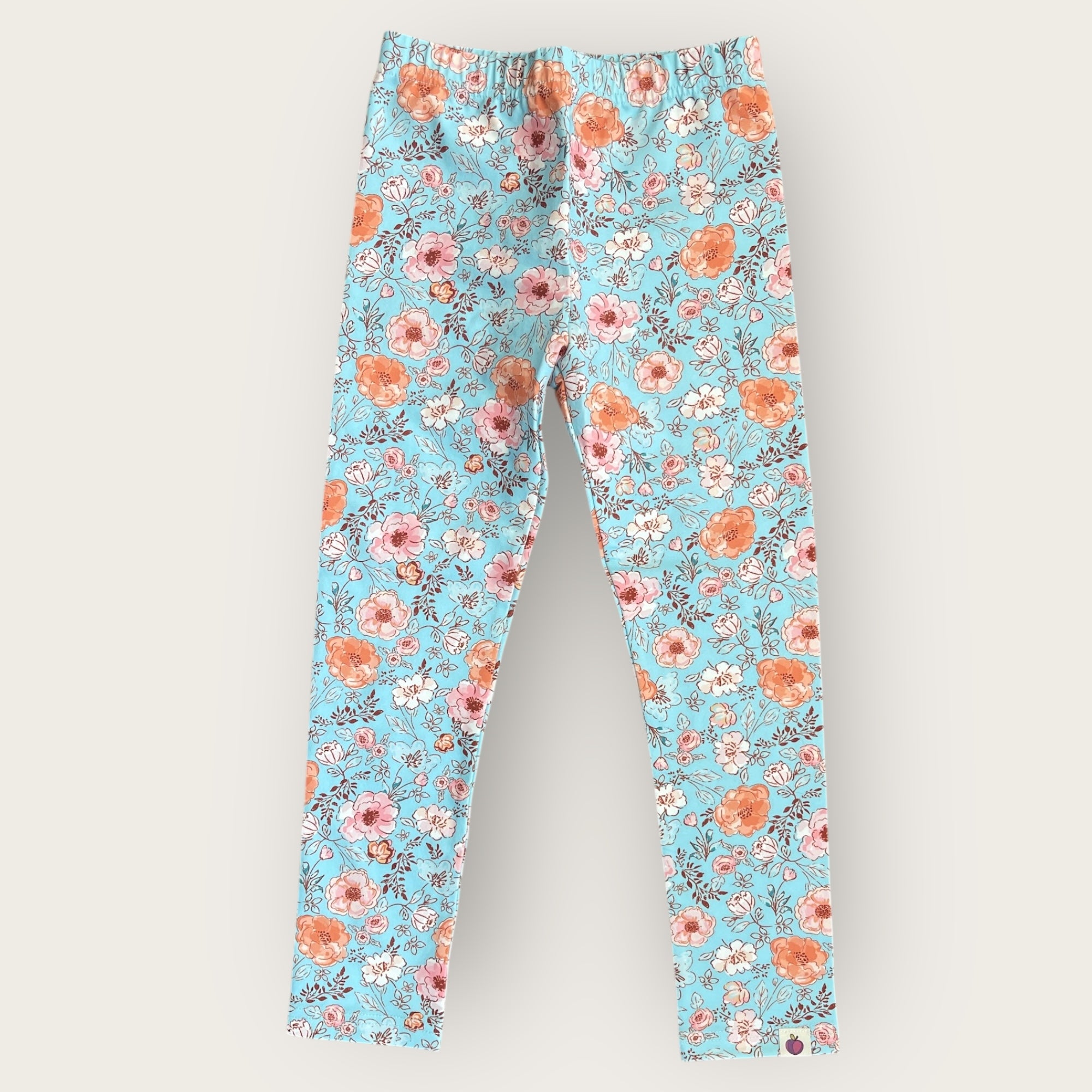 Leggings - Tangerine Tides (Pre-Order)