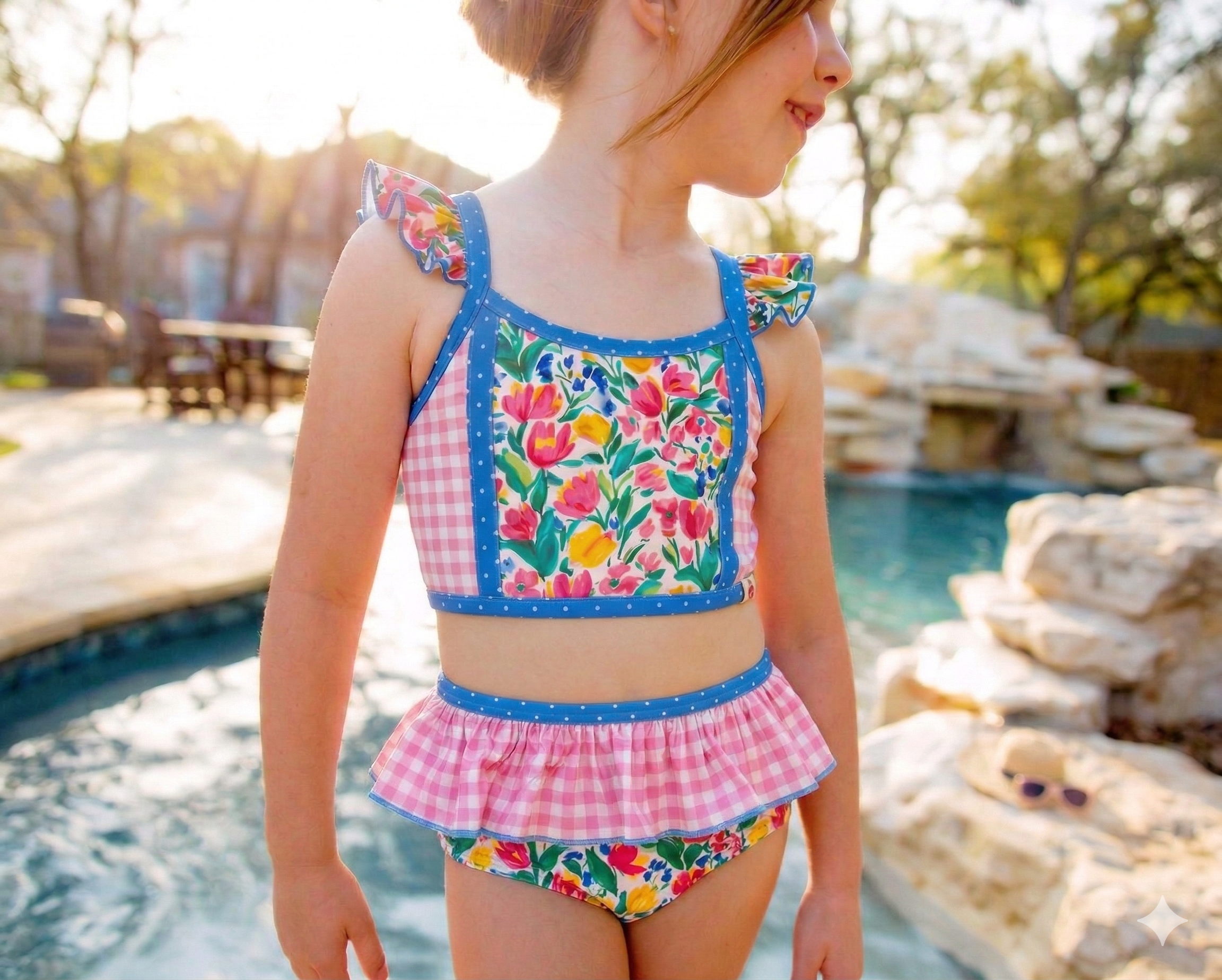 Nora Swimsuit - Garden Party (Pre-Order)