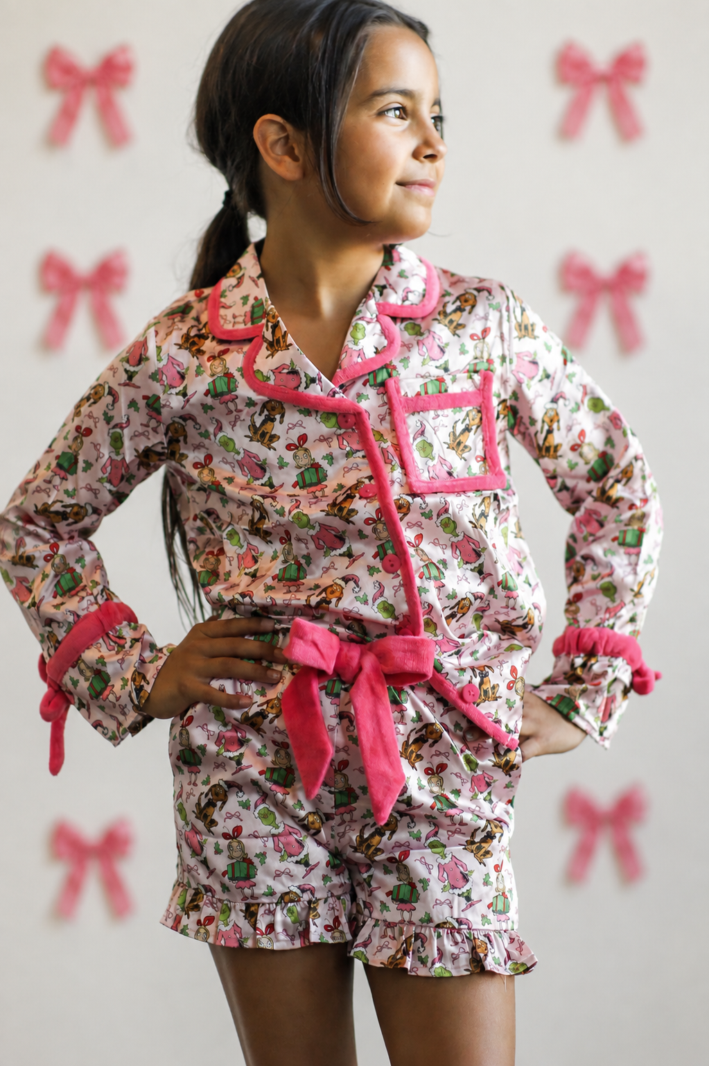 Satin Loungewear Set - Whoville Wonder (Pre-Order ships early November)