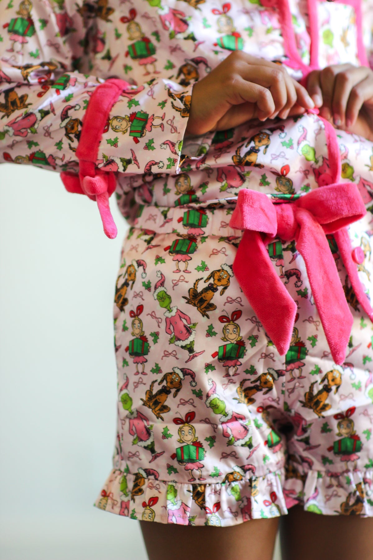 Satin Loungewear Set - Whoville Wonder (Pre-Order ships early November)