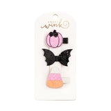 Sweet Wink Hair Clip Set - Halloween