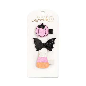 Sweet Wink Hair Clip Set - Halloween