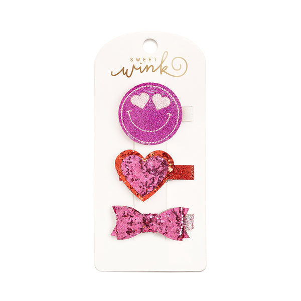 Sweet Wink Hair Clip - Lover Babe