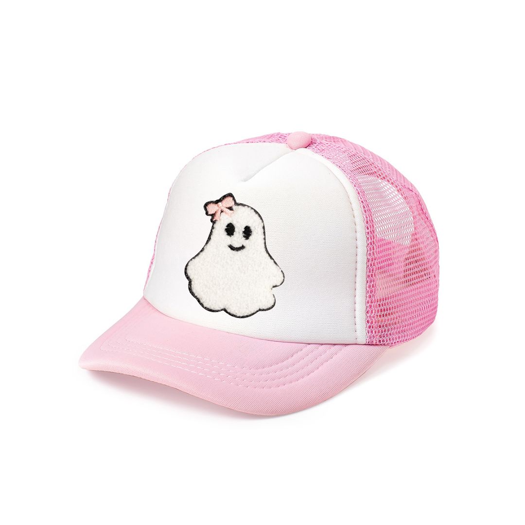 Sweet Wink Hat - Coquette Ghost Patch