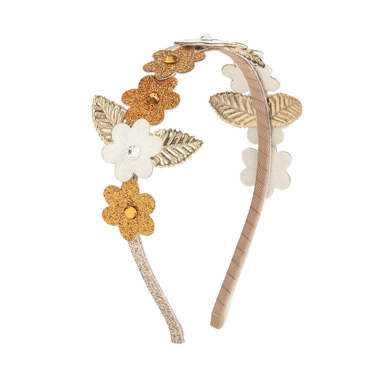 Sweet Wink Headband - Boho Floral Glitter