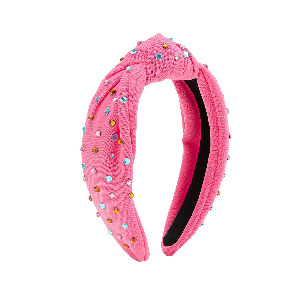 Sweet Wink Headband - Raspberry Rhinestone