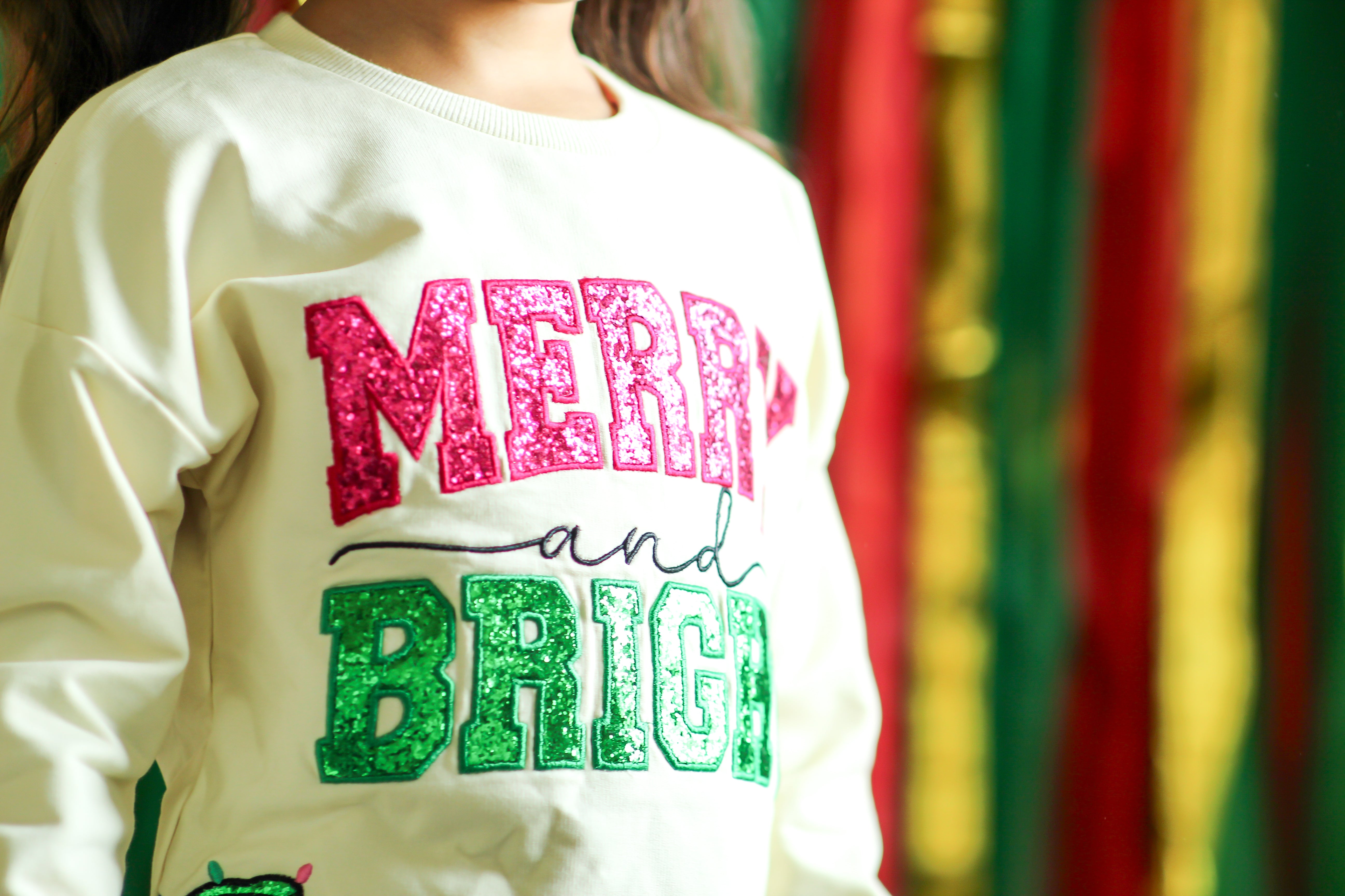 Applique Sweater - Merry & Bright (Pre-Order)