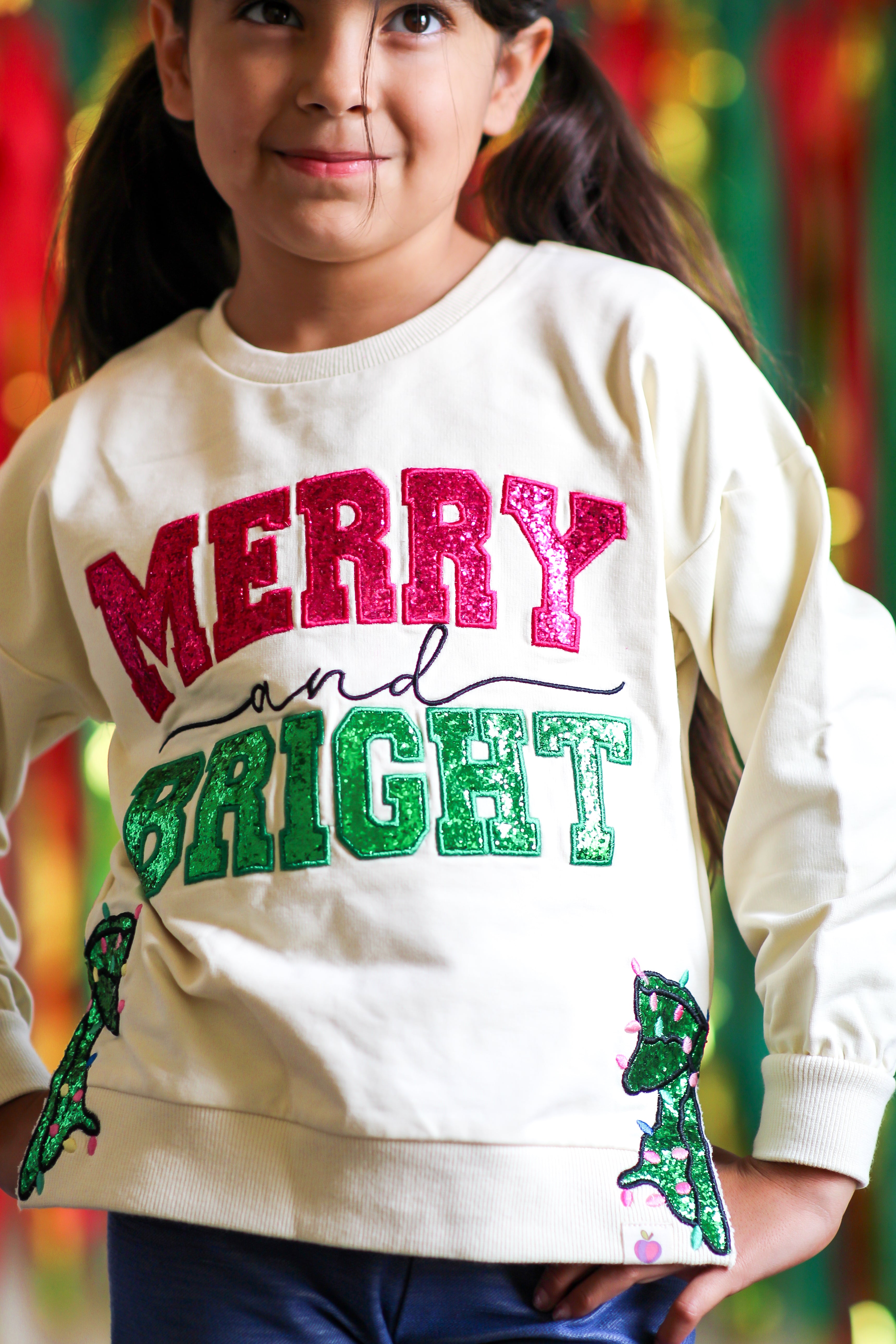 Applique Sweater - Merry & Bright (Pre-Order)
