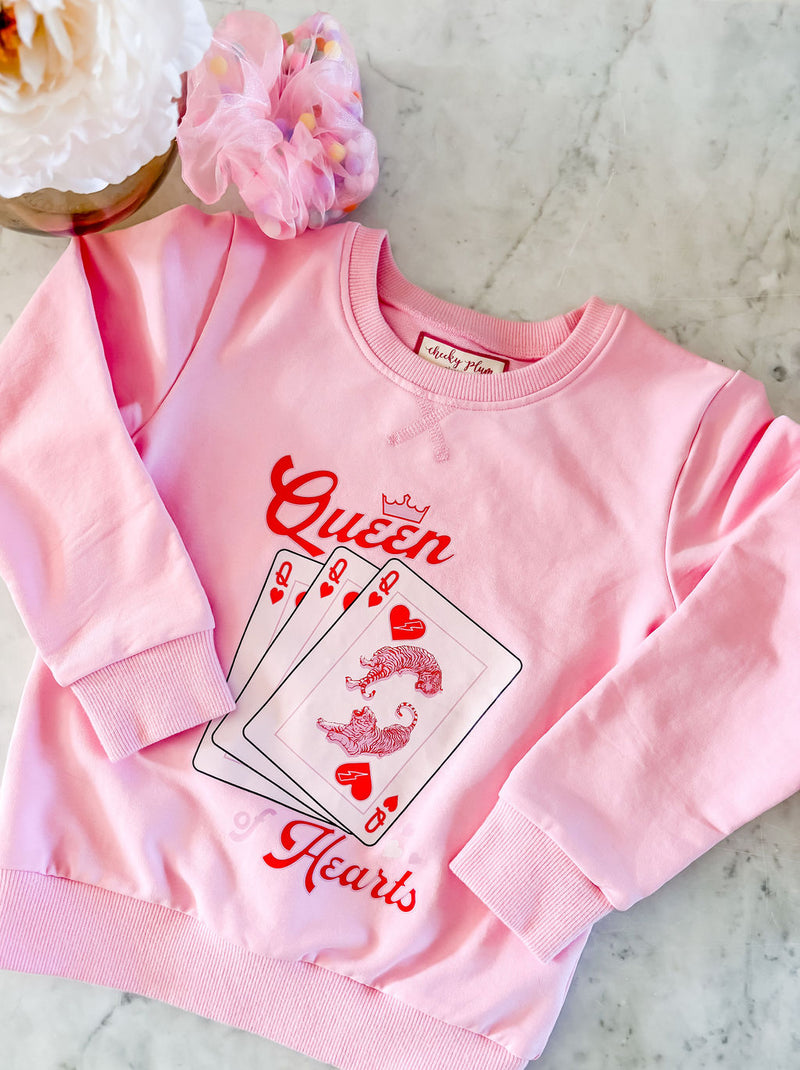 Luna Sweater - Queen of Hearts