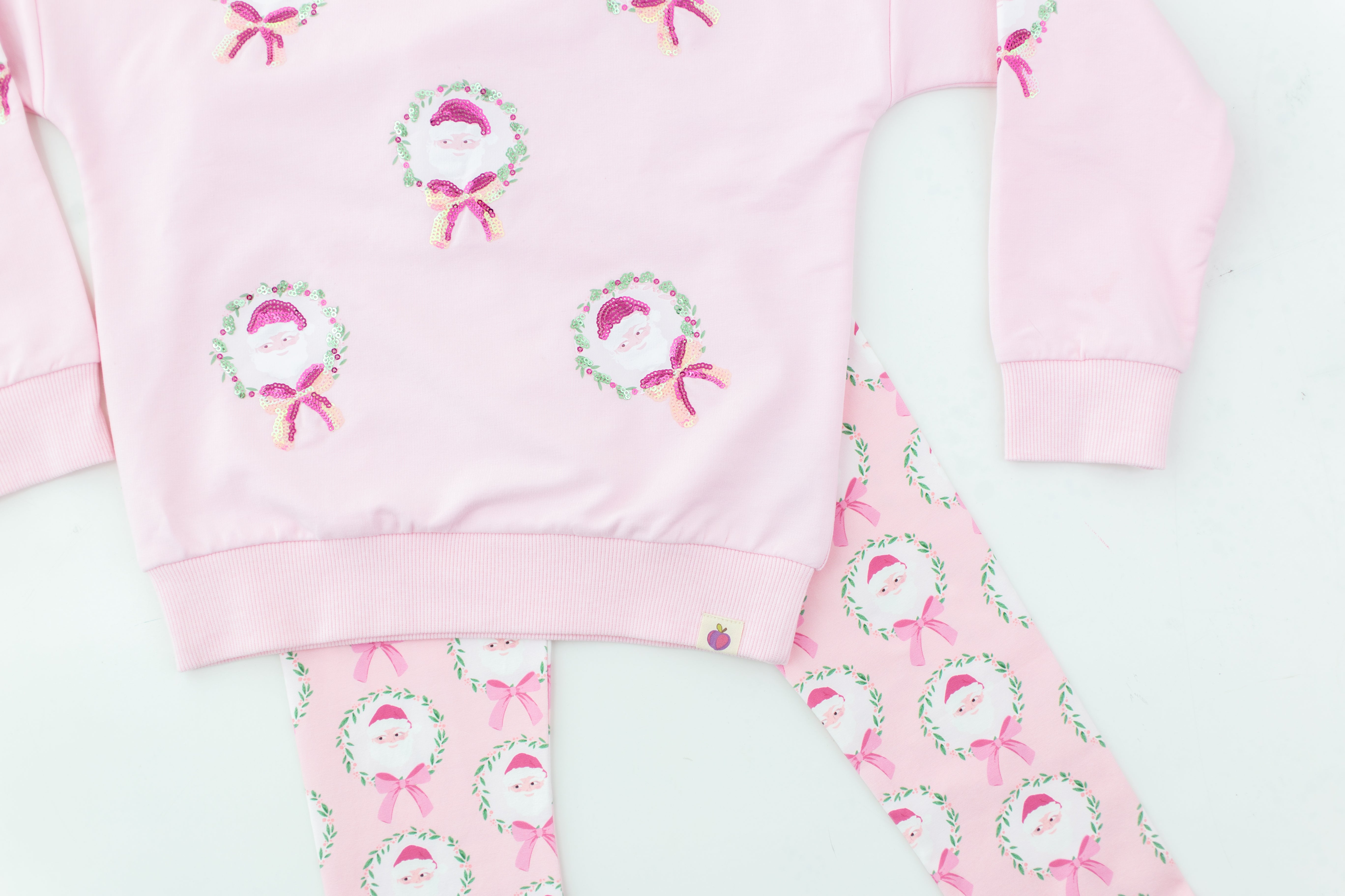 Leggings  - Sugarplum Santa (Pre-Order)