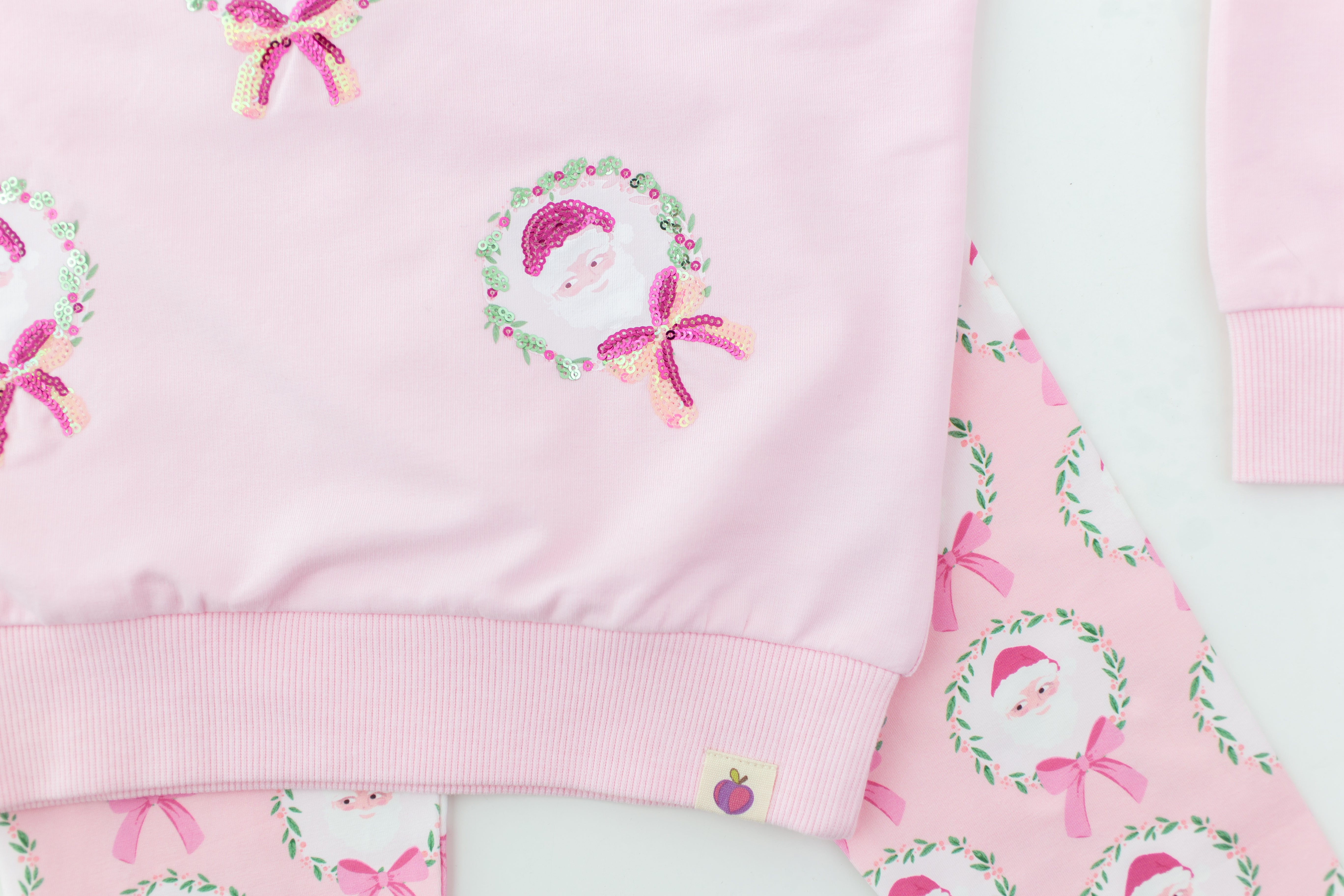 Sweater - Sugarplum Sequin Santa  (Pre-Order)