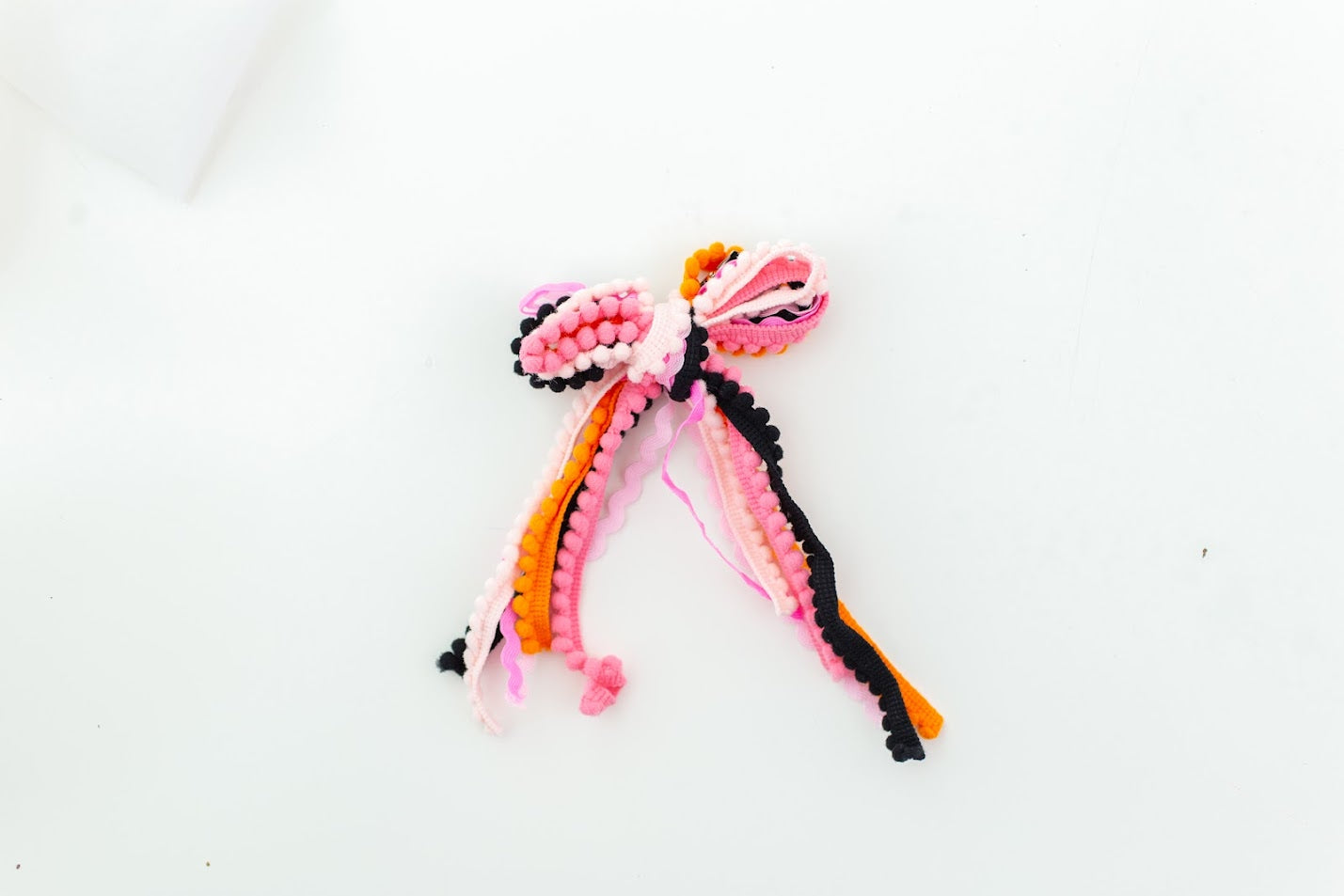 Textured Hair Bow - Pumpkin Patch Princess