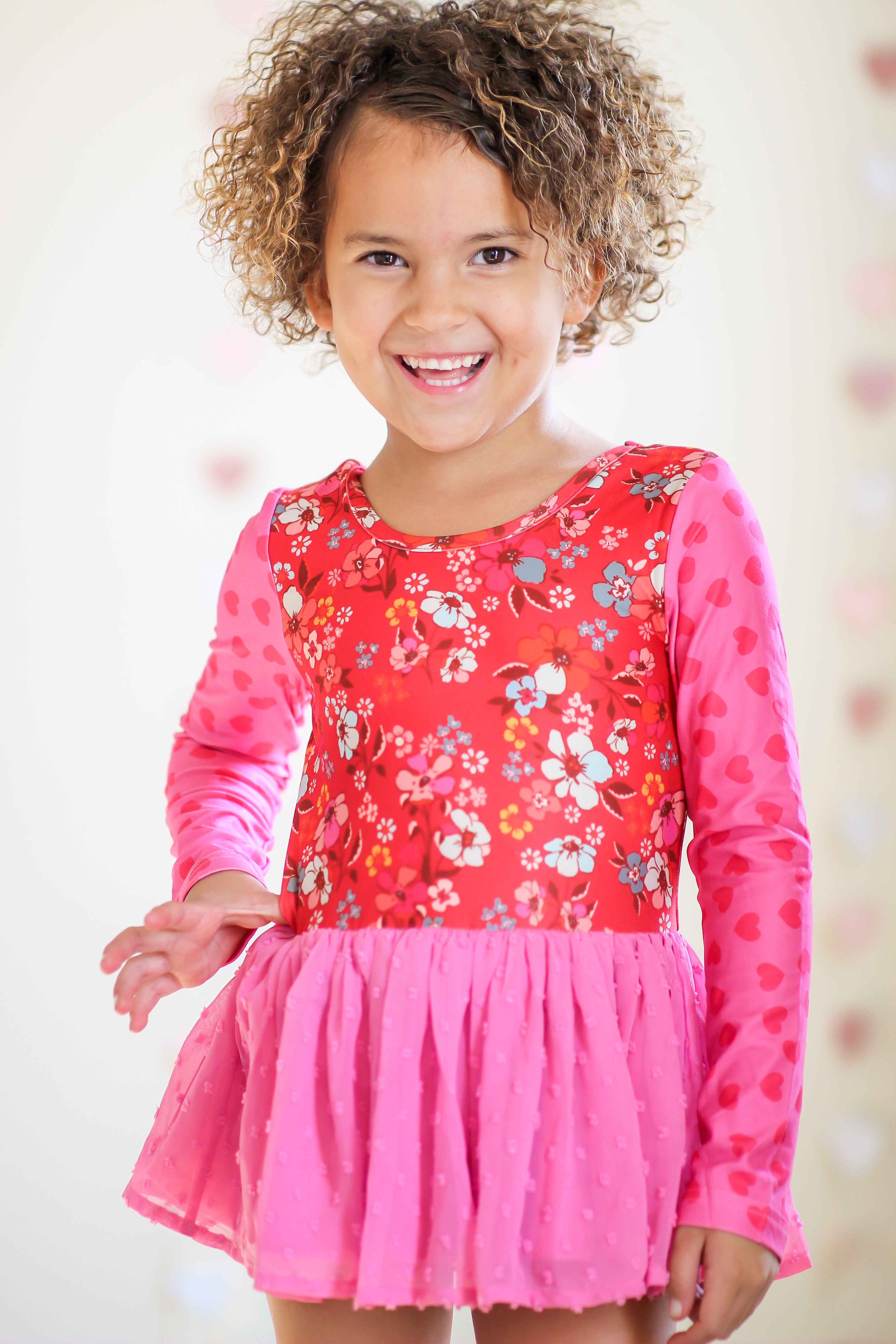 Farrah Leotard - Floral Crush