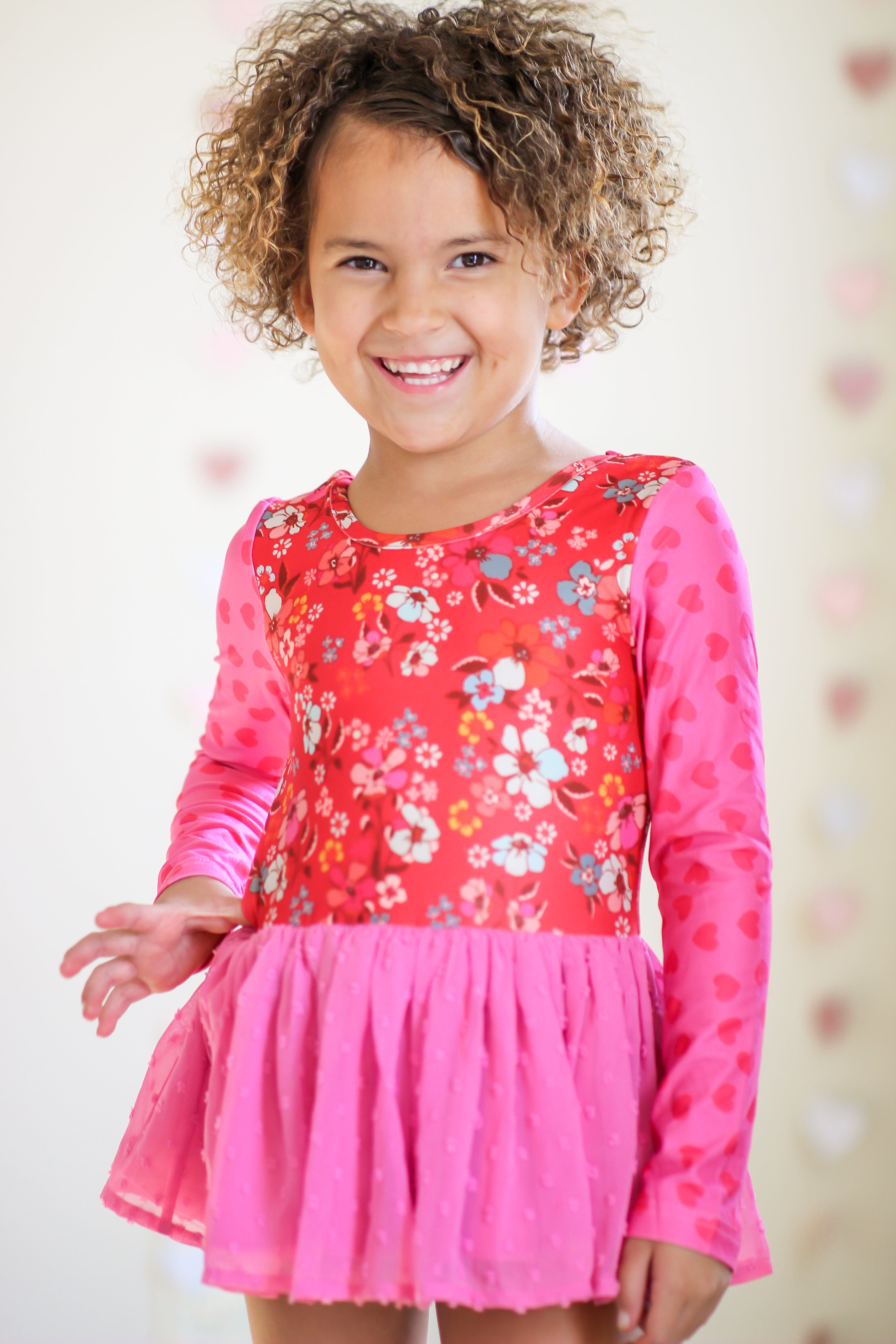 Farrah Leotard - Floral Crush