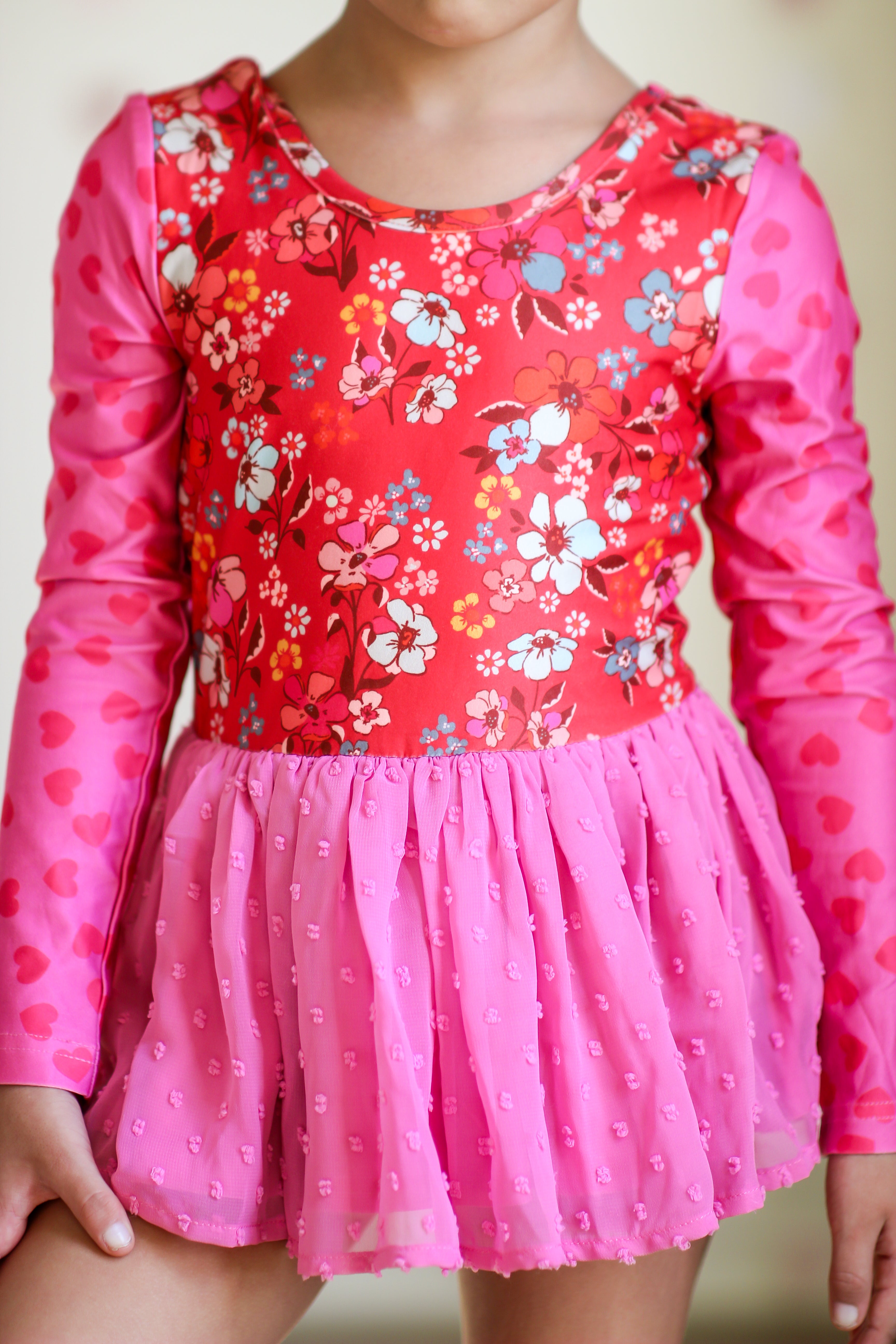 Farrah Leotard - Floral Crush