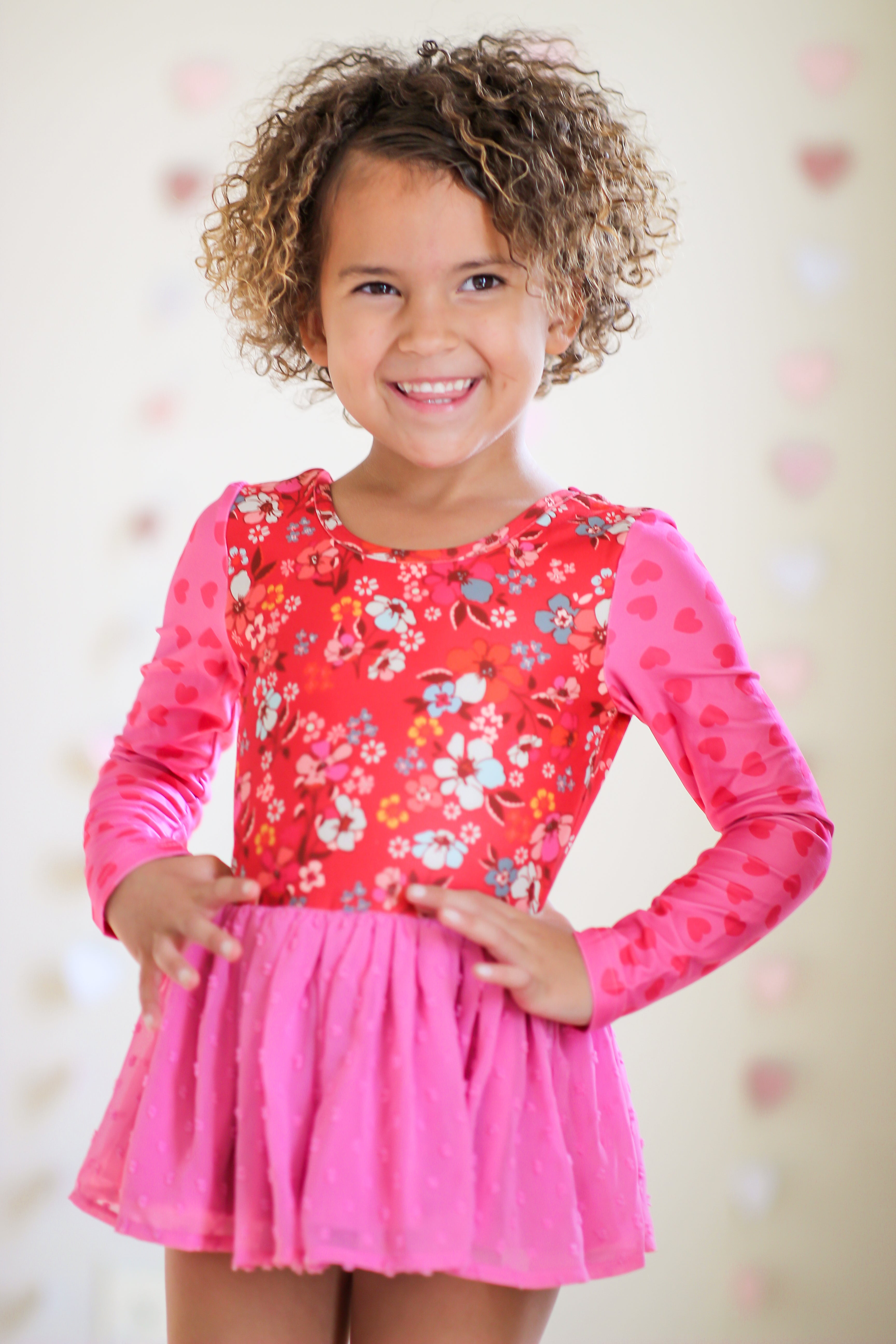 Farrah Leotard - Floral Crush