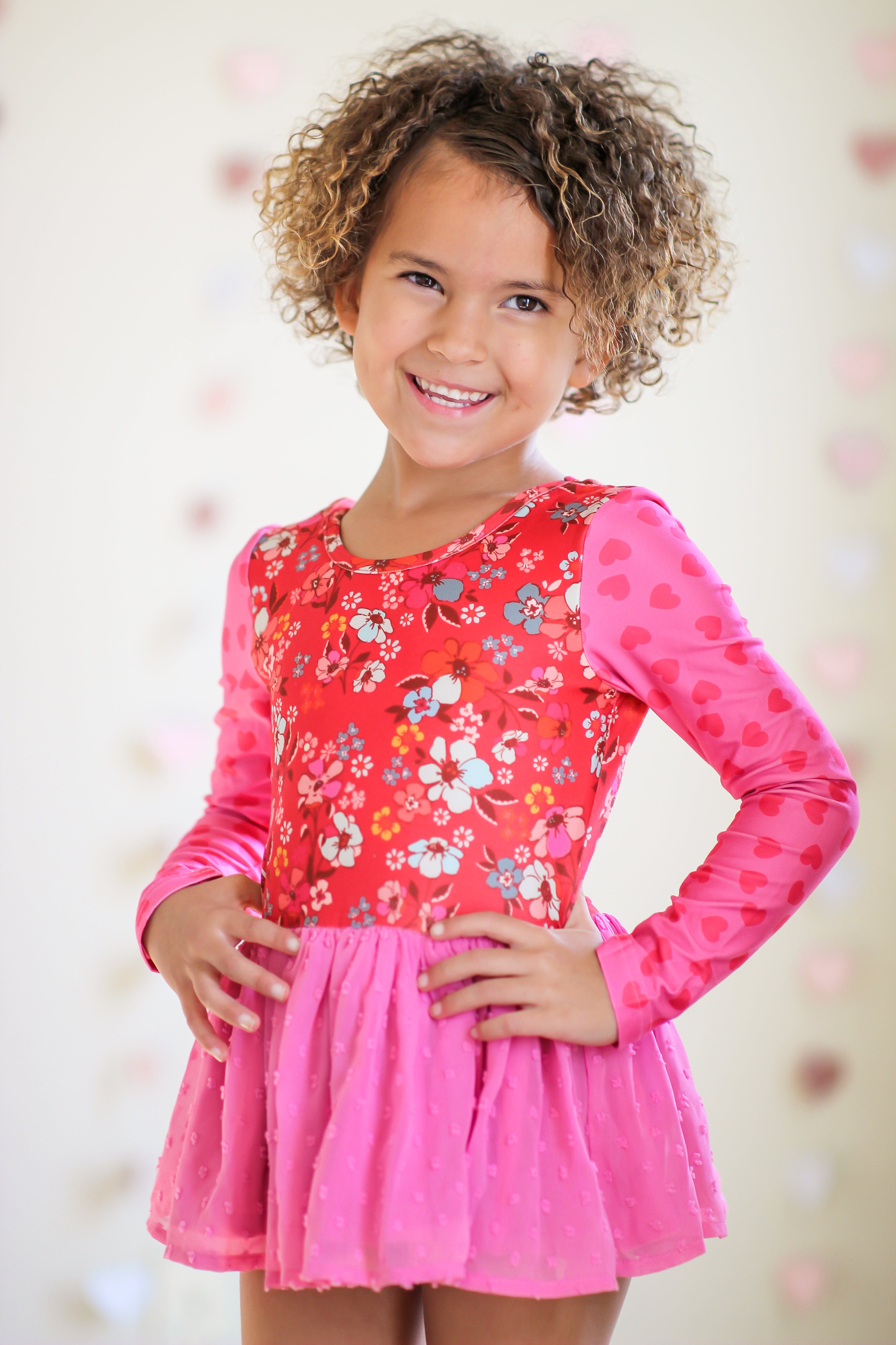 Farrah Leotard - Floral Crush