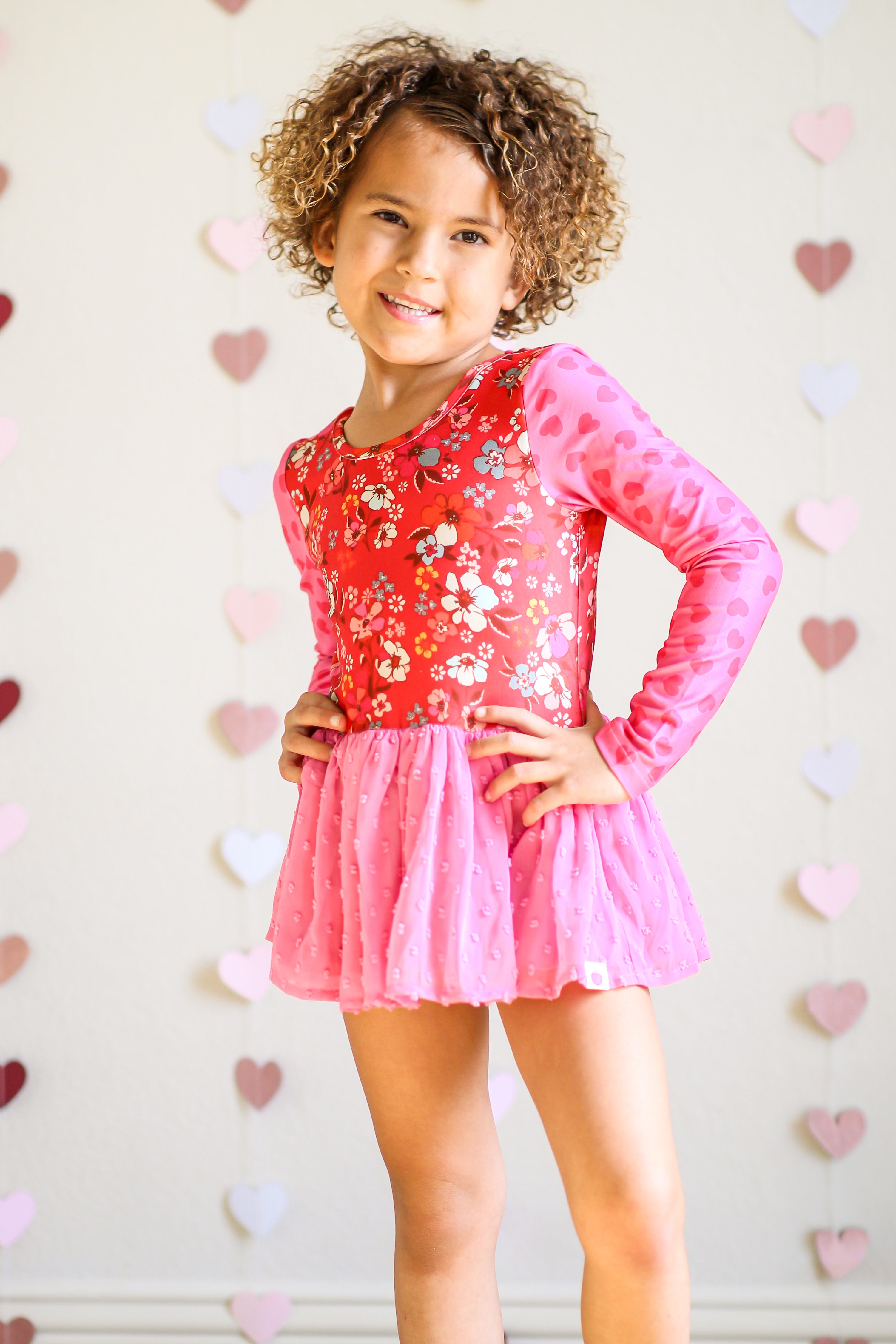 Farrah Leotard - Floral Crush