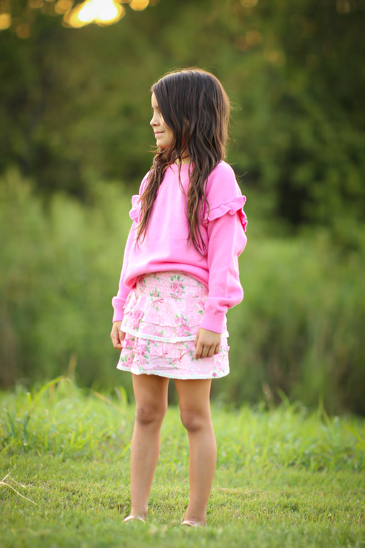 Blair Layer Skirt - Shabby Rose