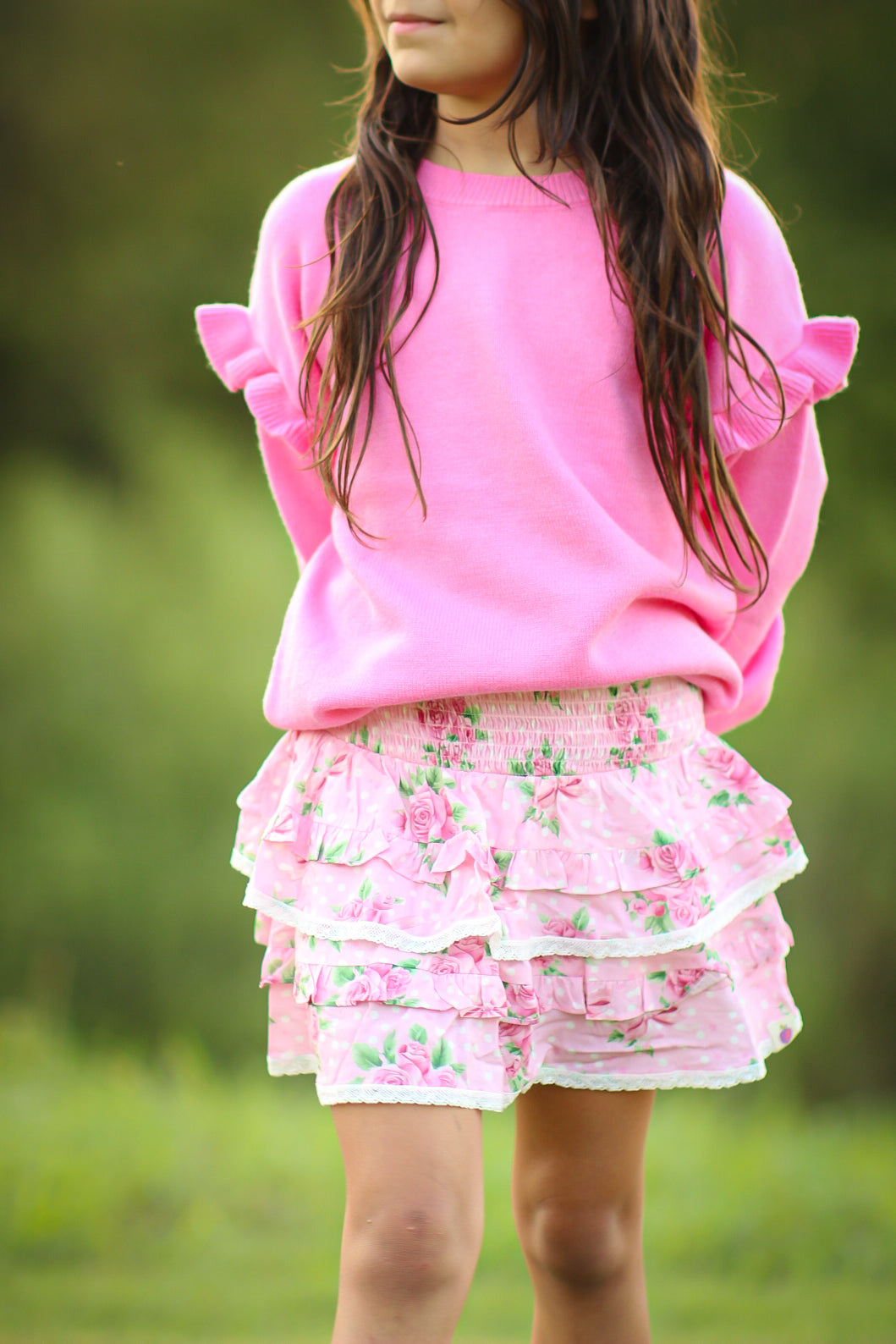 Blair Layer Skirt - Shabby Rose – Cheeky Plum