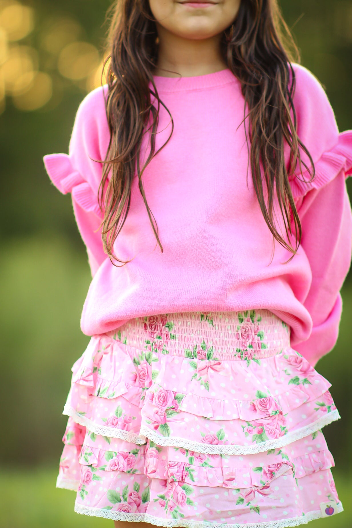 Blair Layer Skirt - Shabby Rose – Cheeky Plum