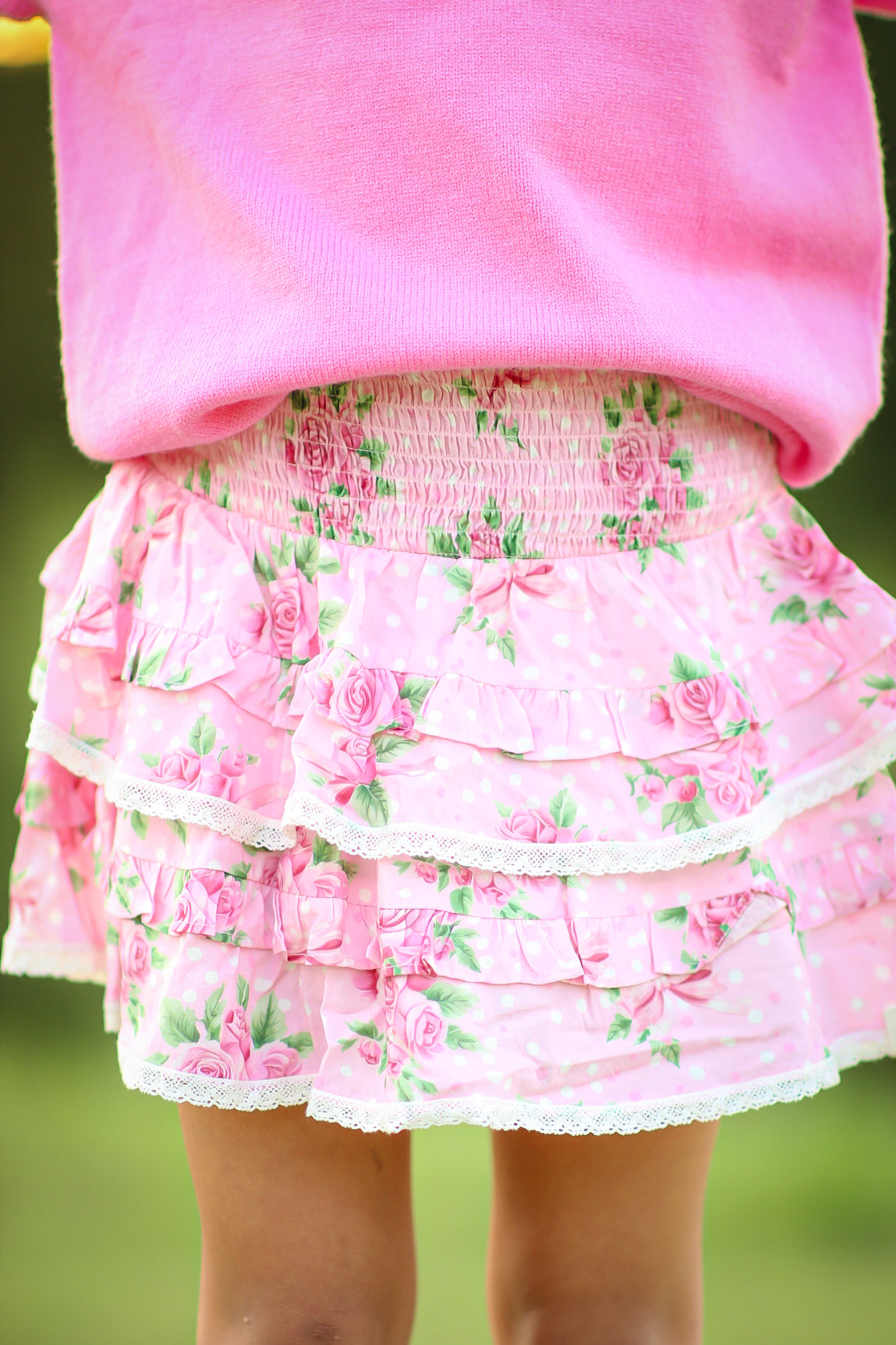 Blair Layer Skirt - Shabby Rose – Cheeky Plum