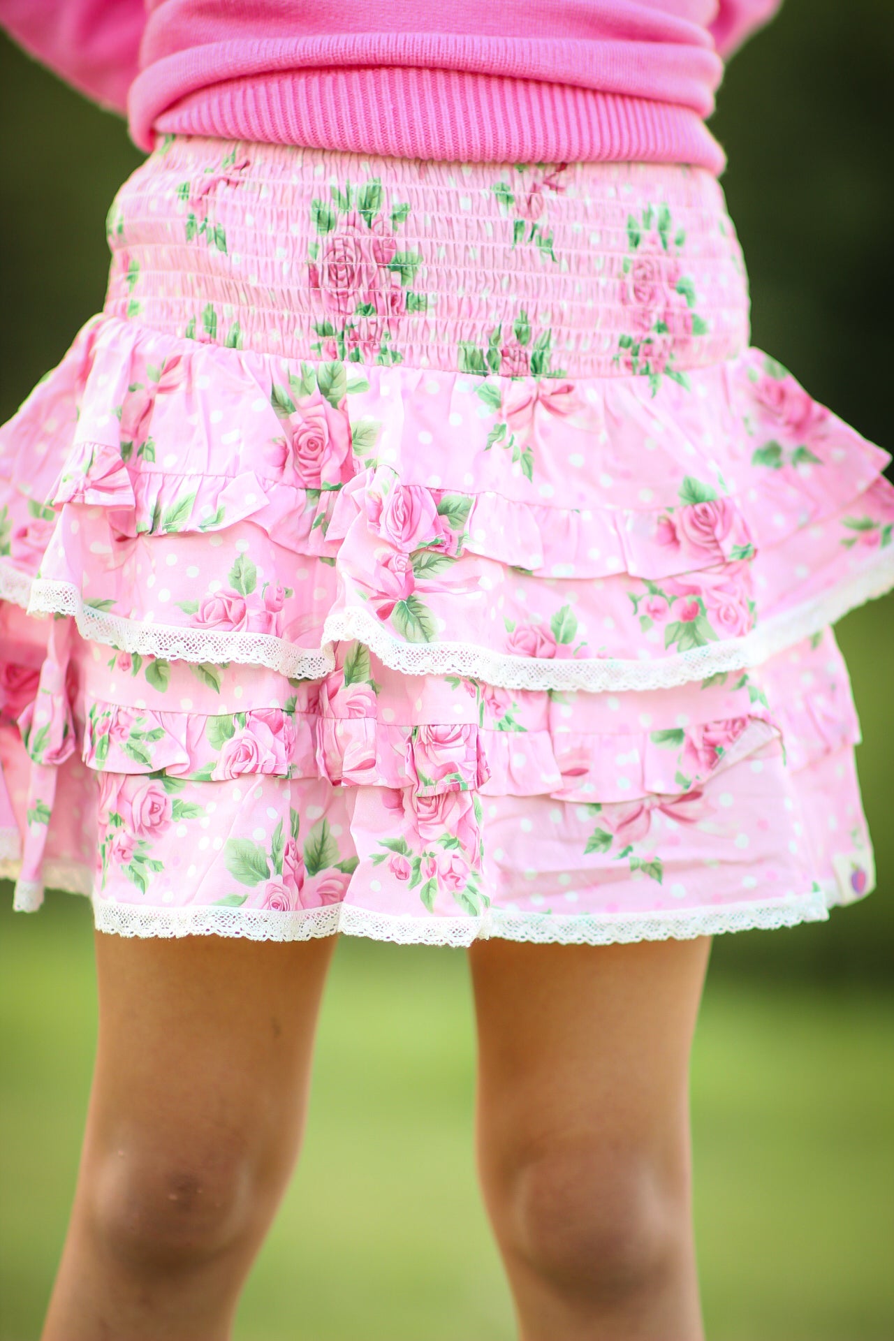 Blair Layer Skirt - Shabby Rose – Cheeky Plum