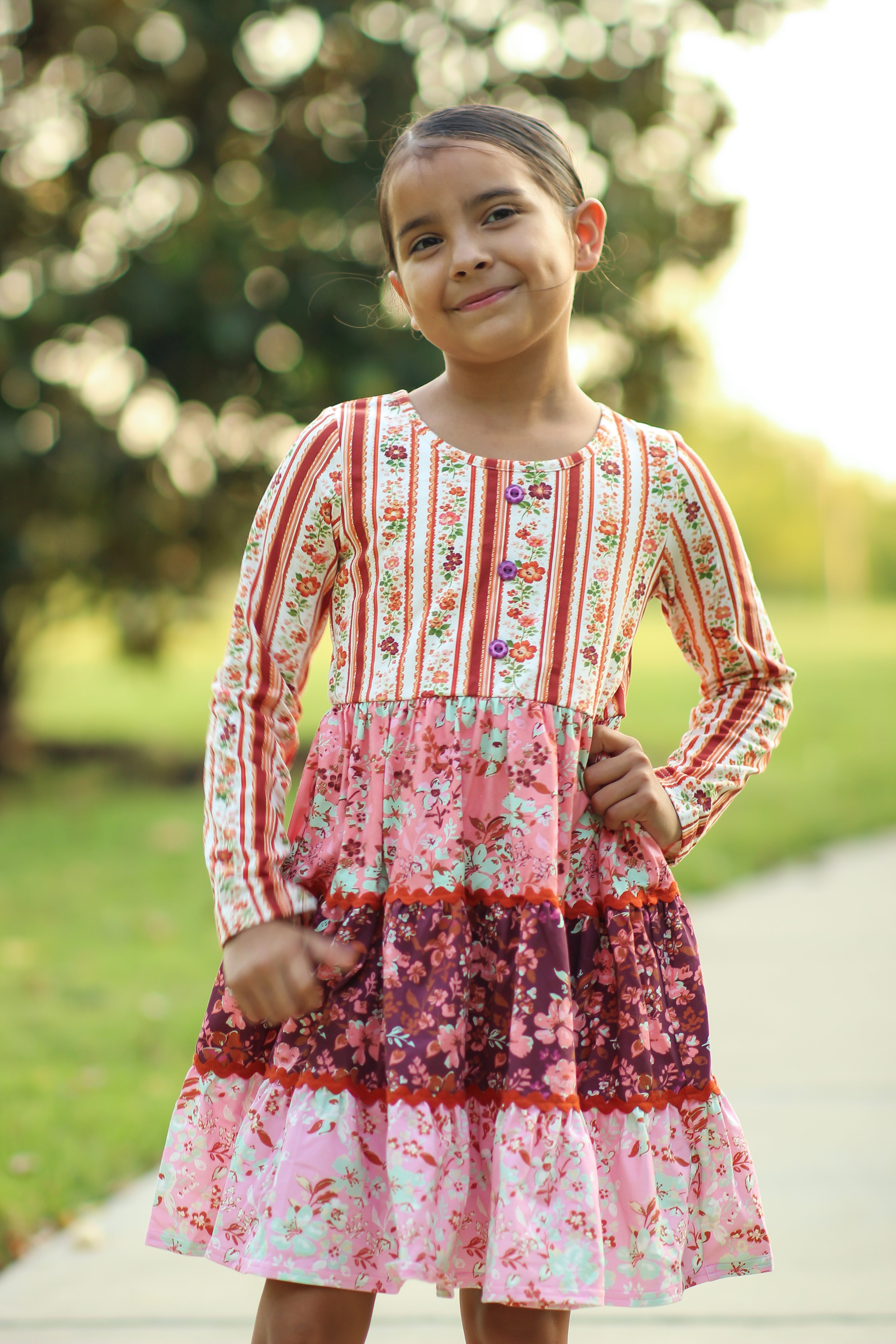 Annistyn Dress - Floral Sonata (Pre-Order)