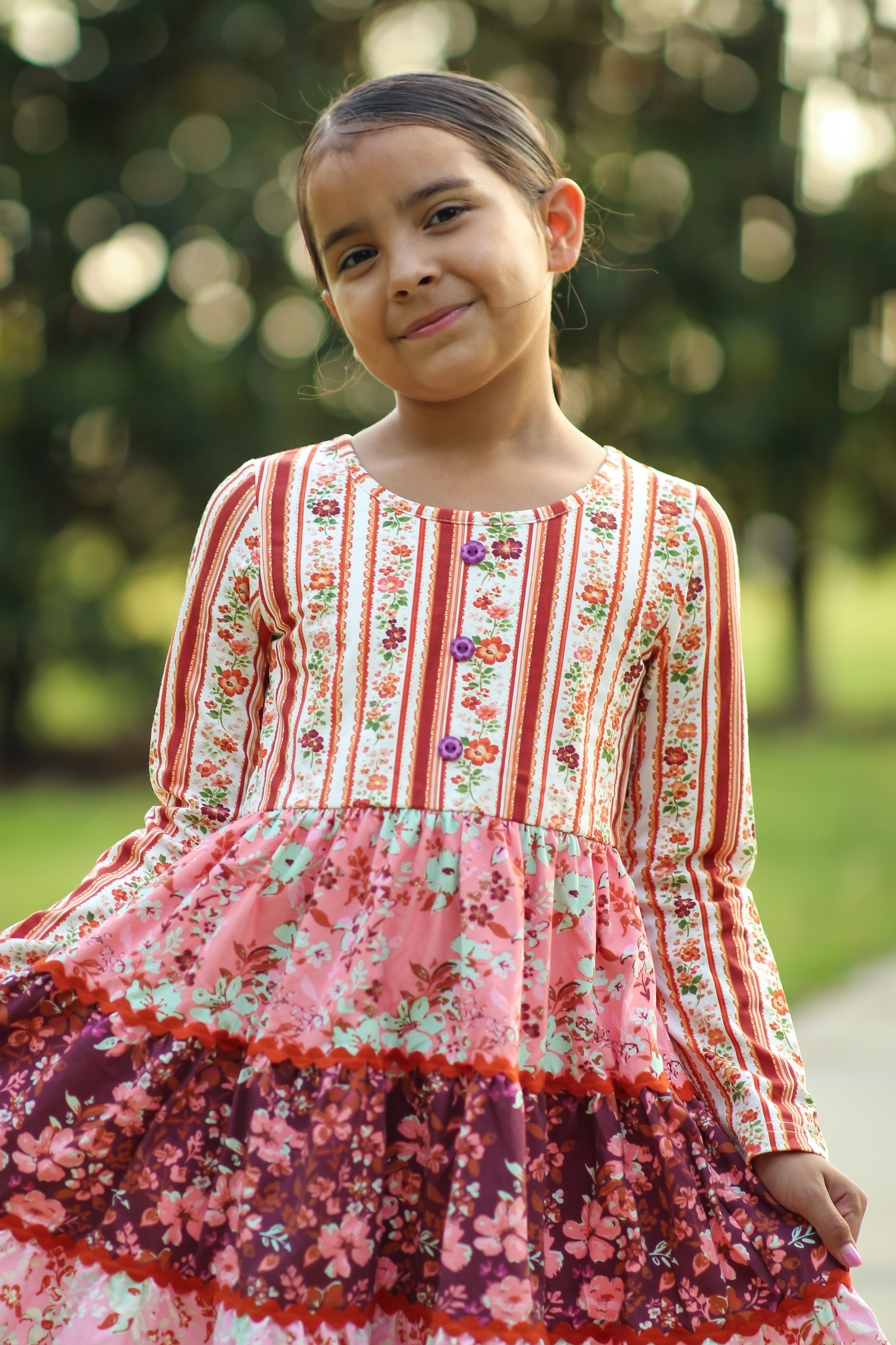 Annistyn Dress - Floral Sonata (Pre-Order)