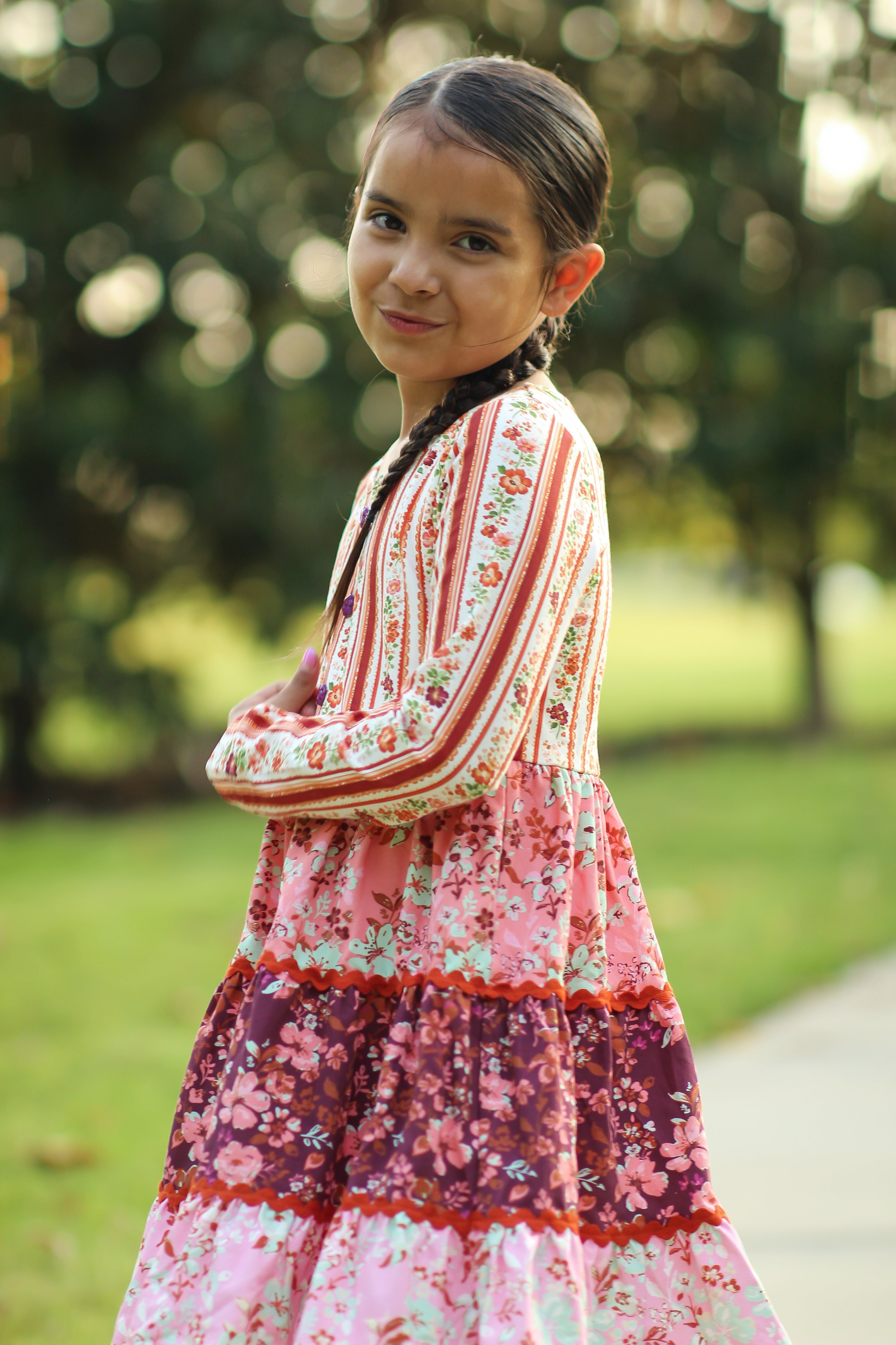 Annistyn Dress - Floral Sonata (Pre-Order)