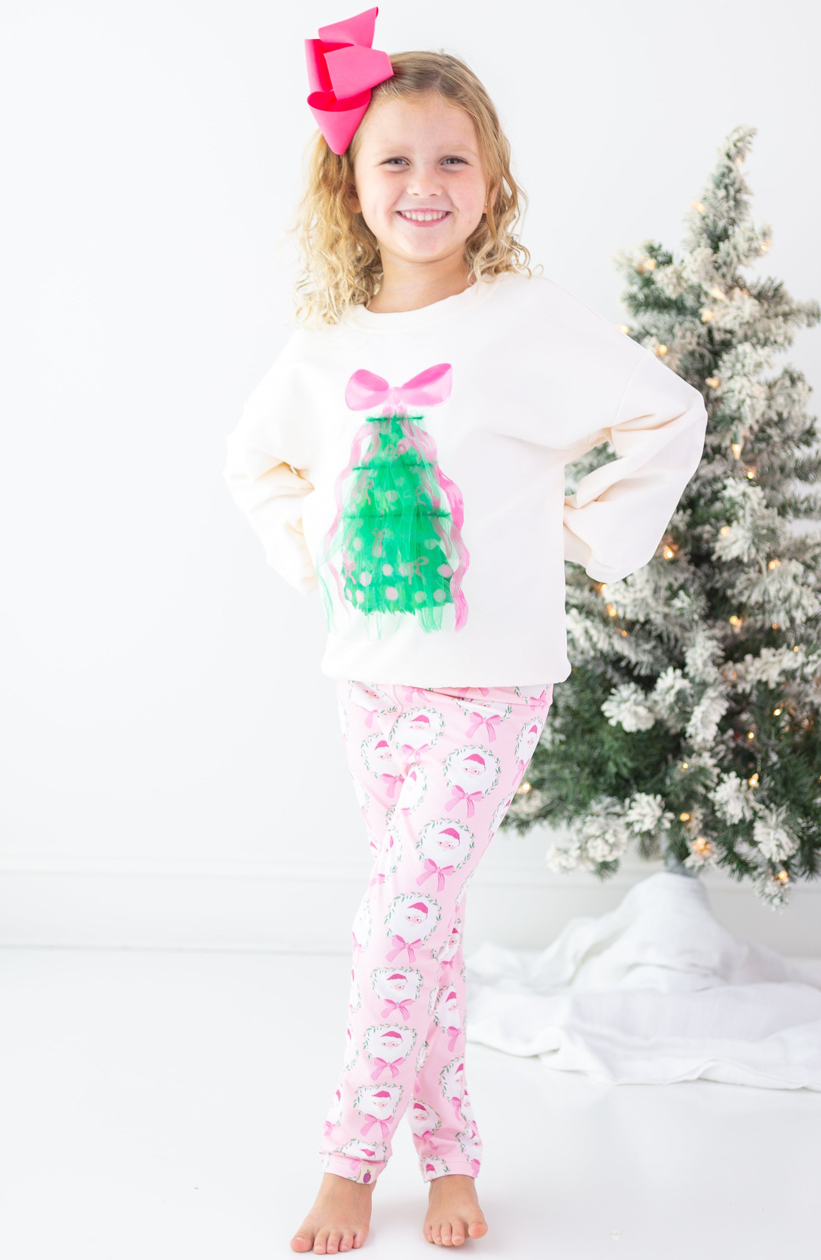 Leggings  - Sugarplum Santa (Pre-Order)