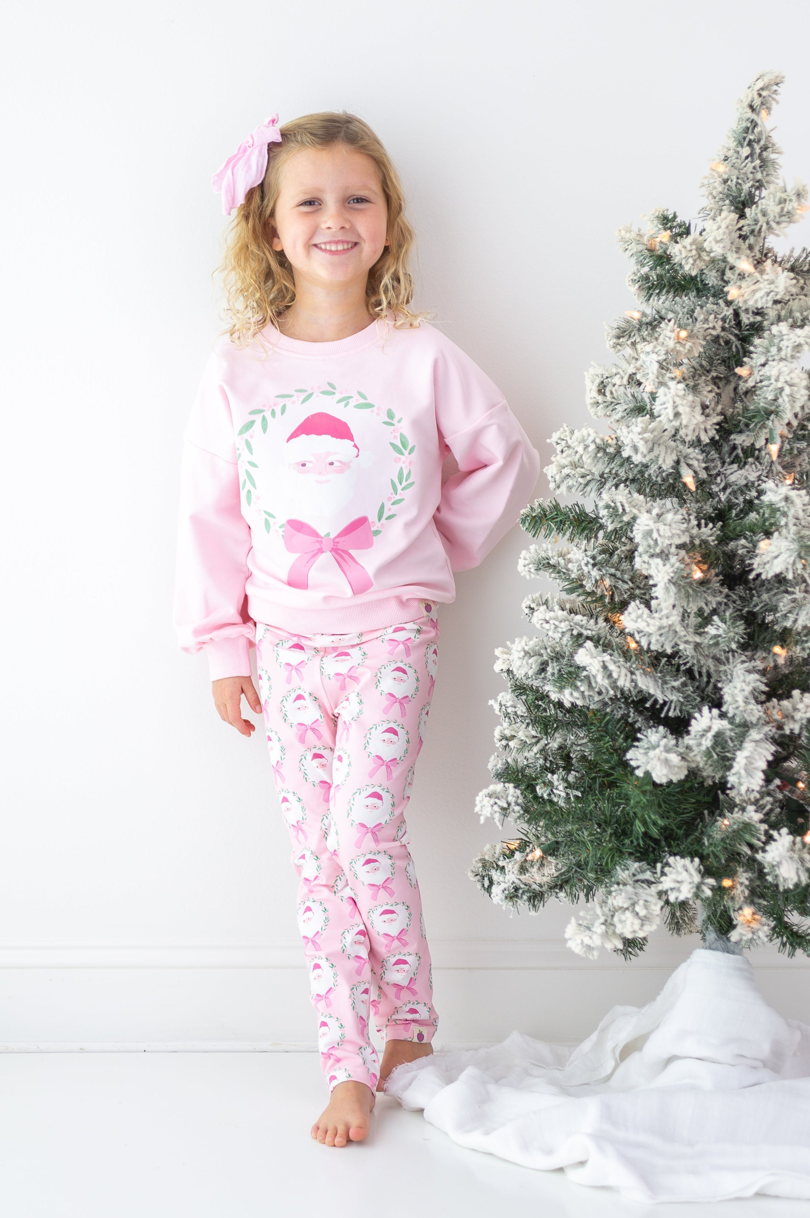 Leggings  - Sugarplum Santa (Pre-Order)