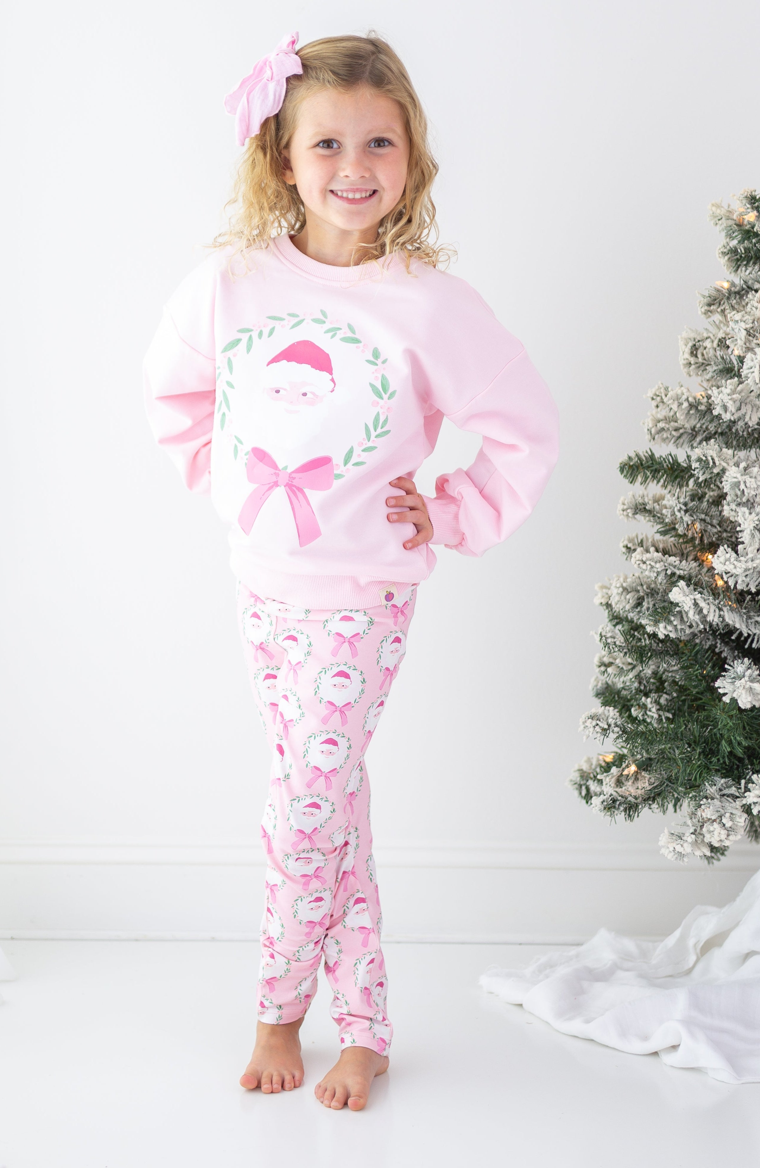 Leggings  - Sugarplum Santa (Pre-Order)