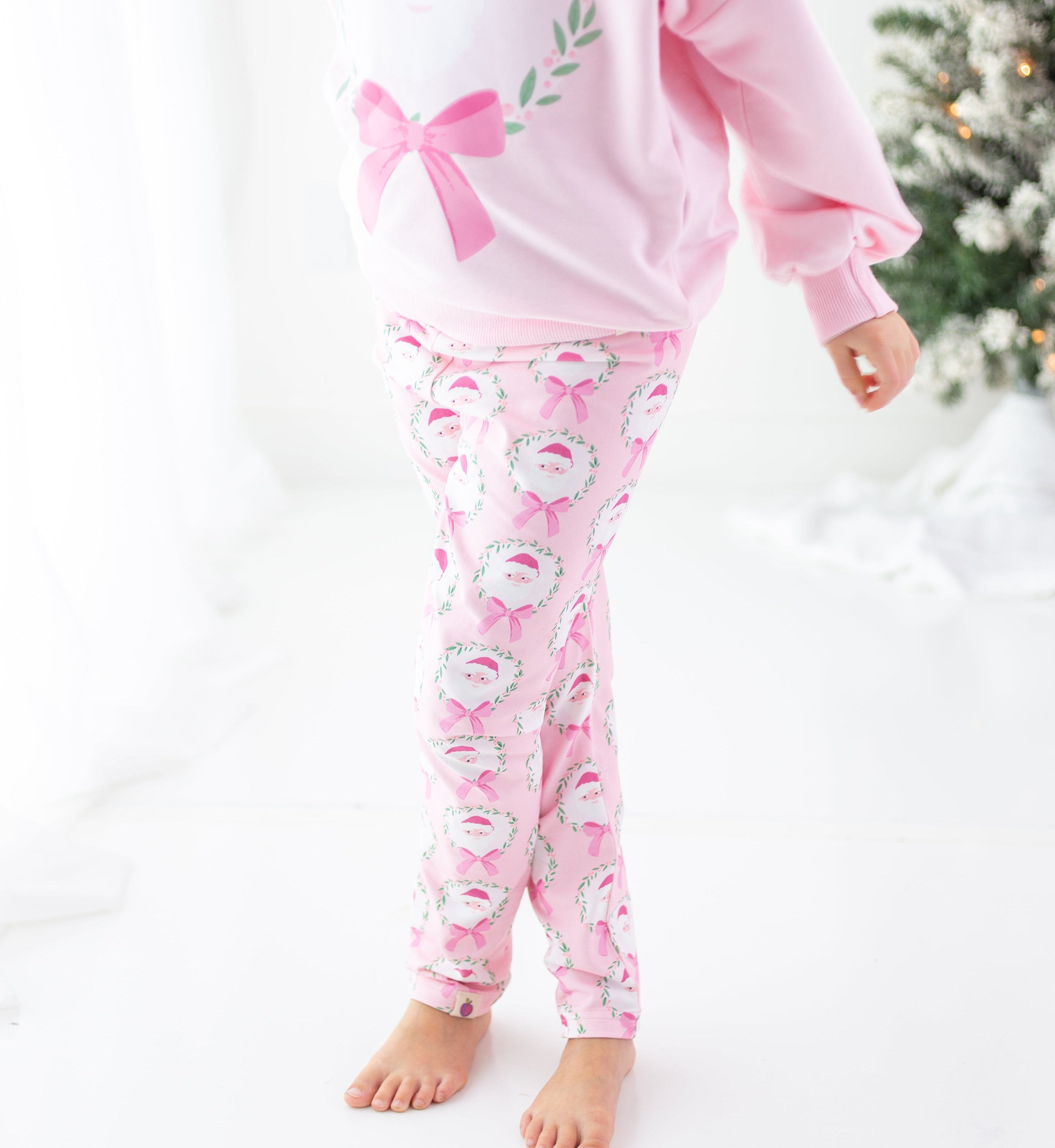 Leggings  - Sugarplum Santa (Pre-Order)