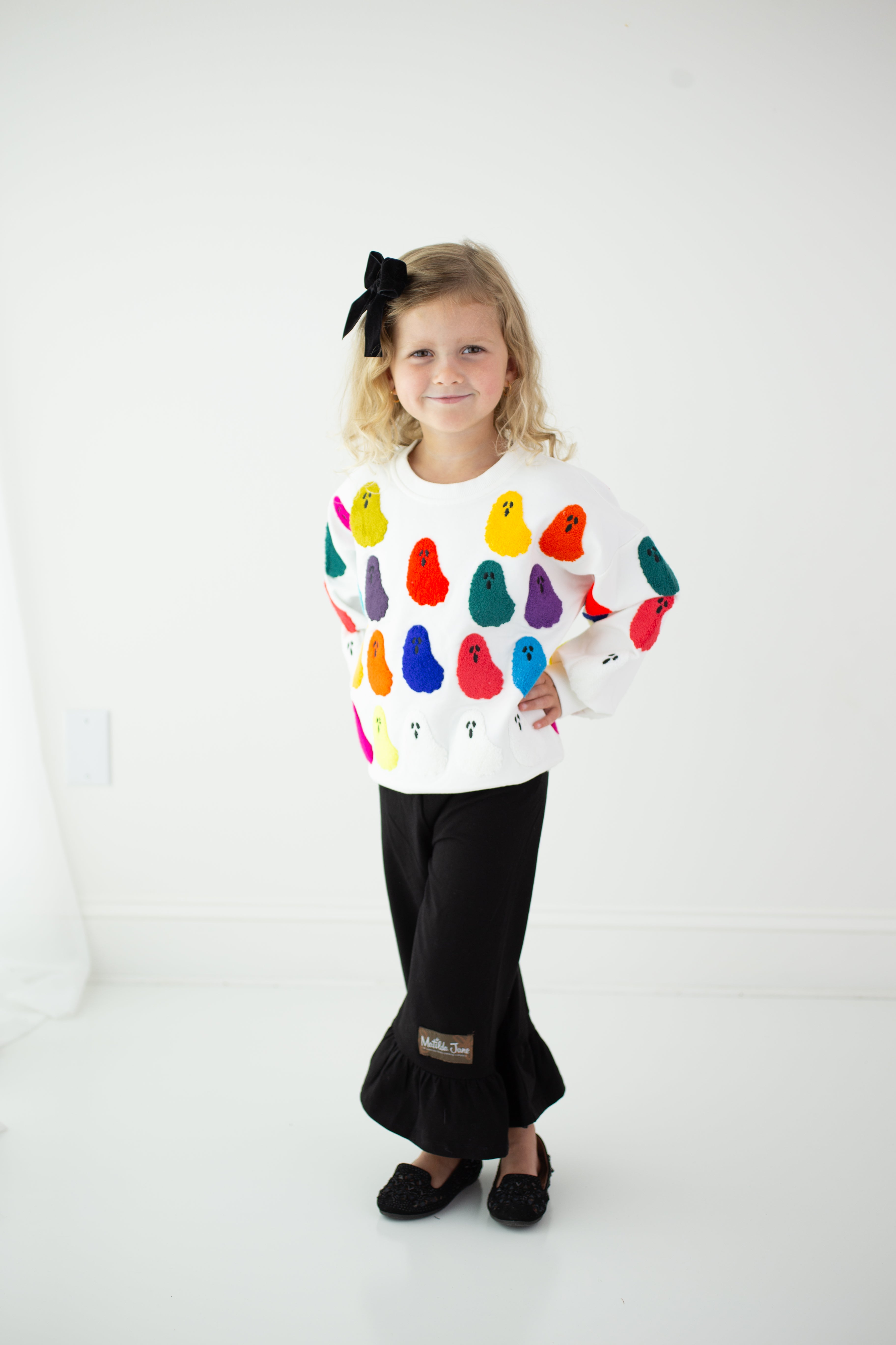 Sweater - Rainbow Spook Patch Sweater