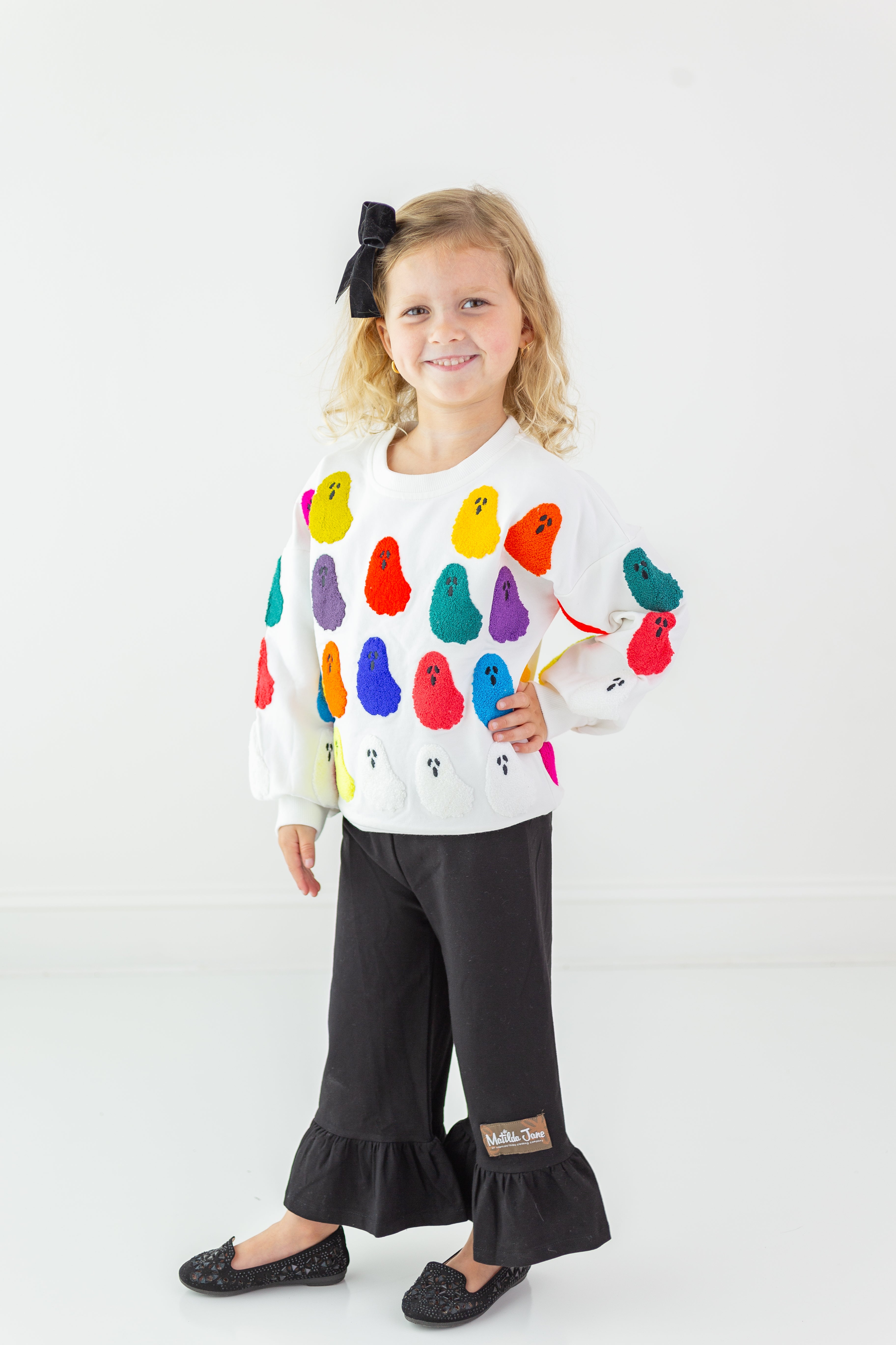 Sweater - Rainbow Spook Patch Sweater